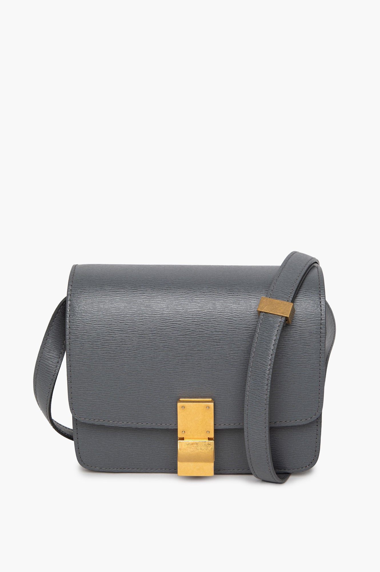 Celine Small Grey Box Bag