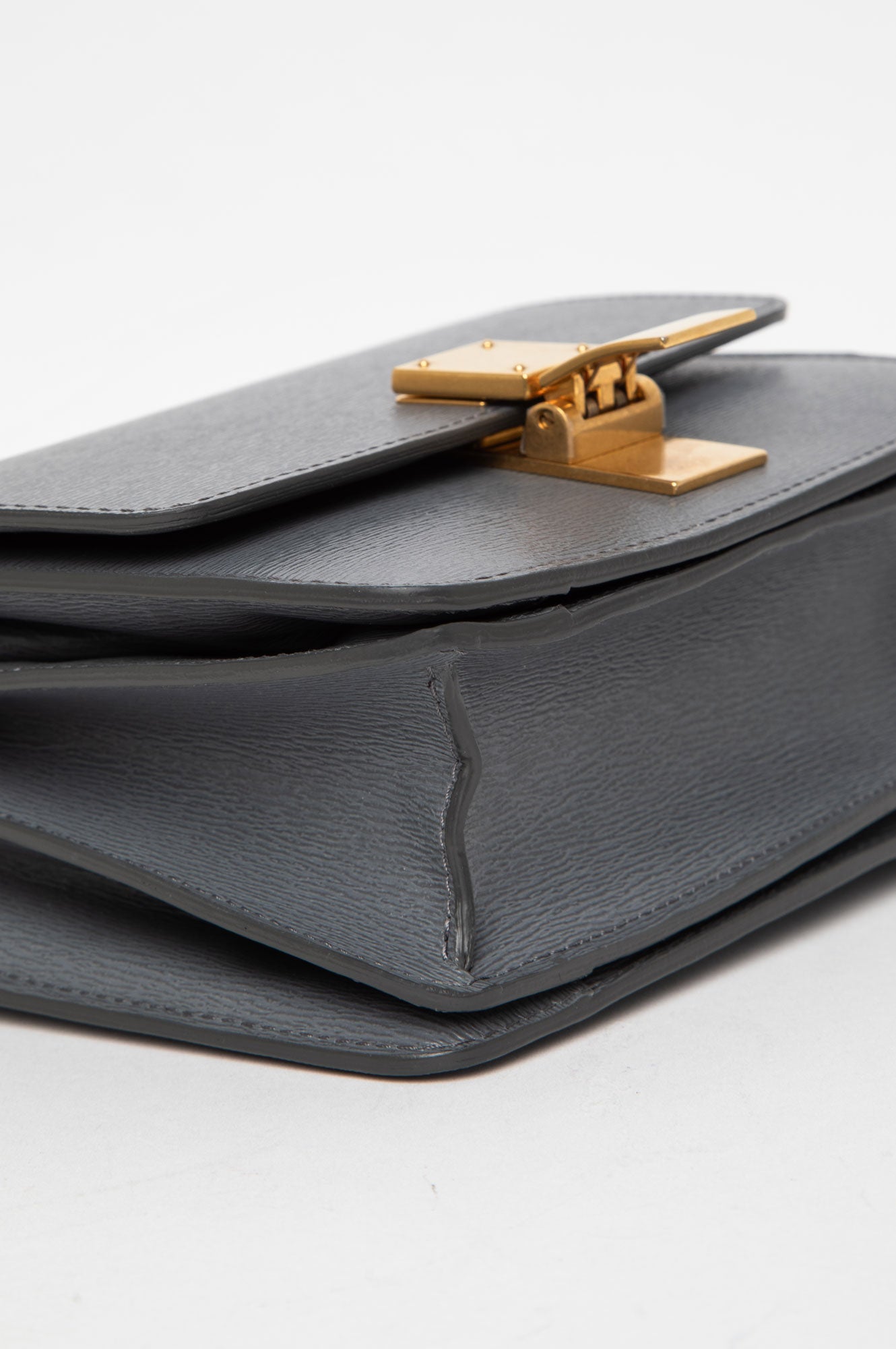 Celine Small Grey Box Bag