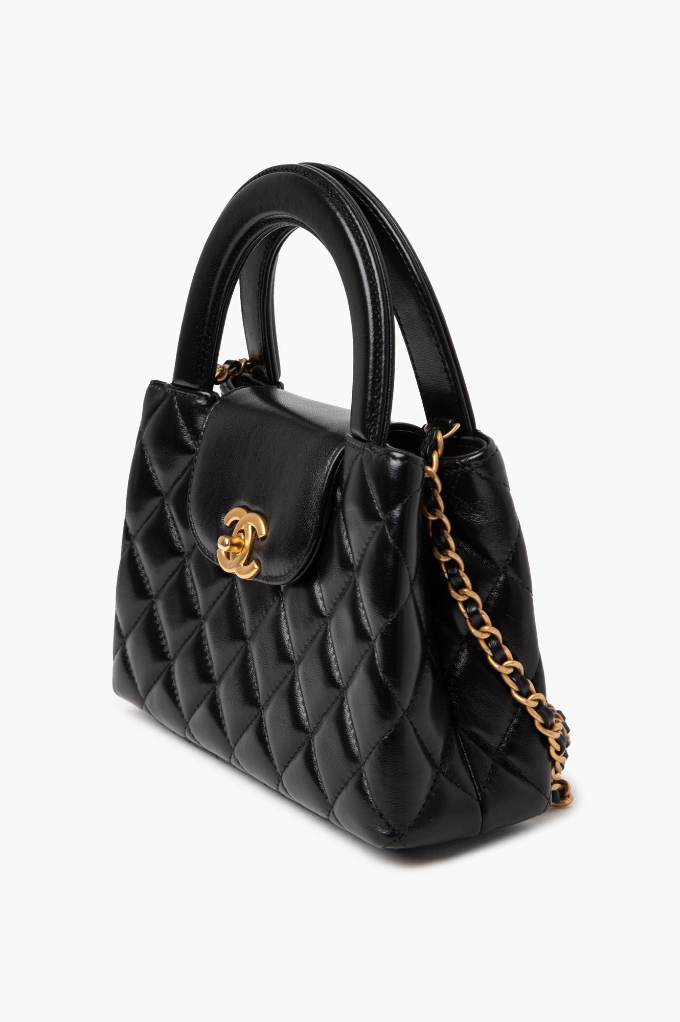 Chanel Black Mini Kelly Shopper