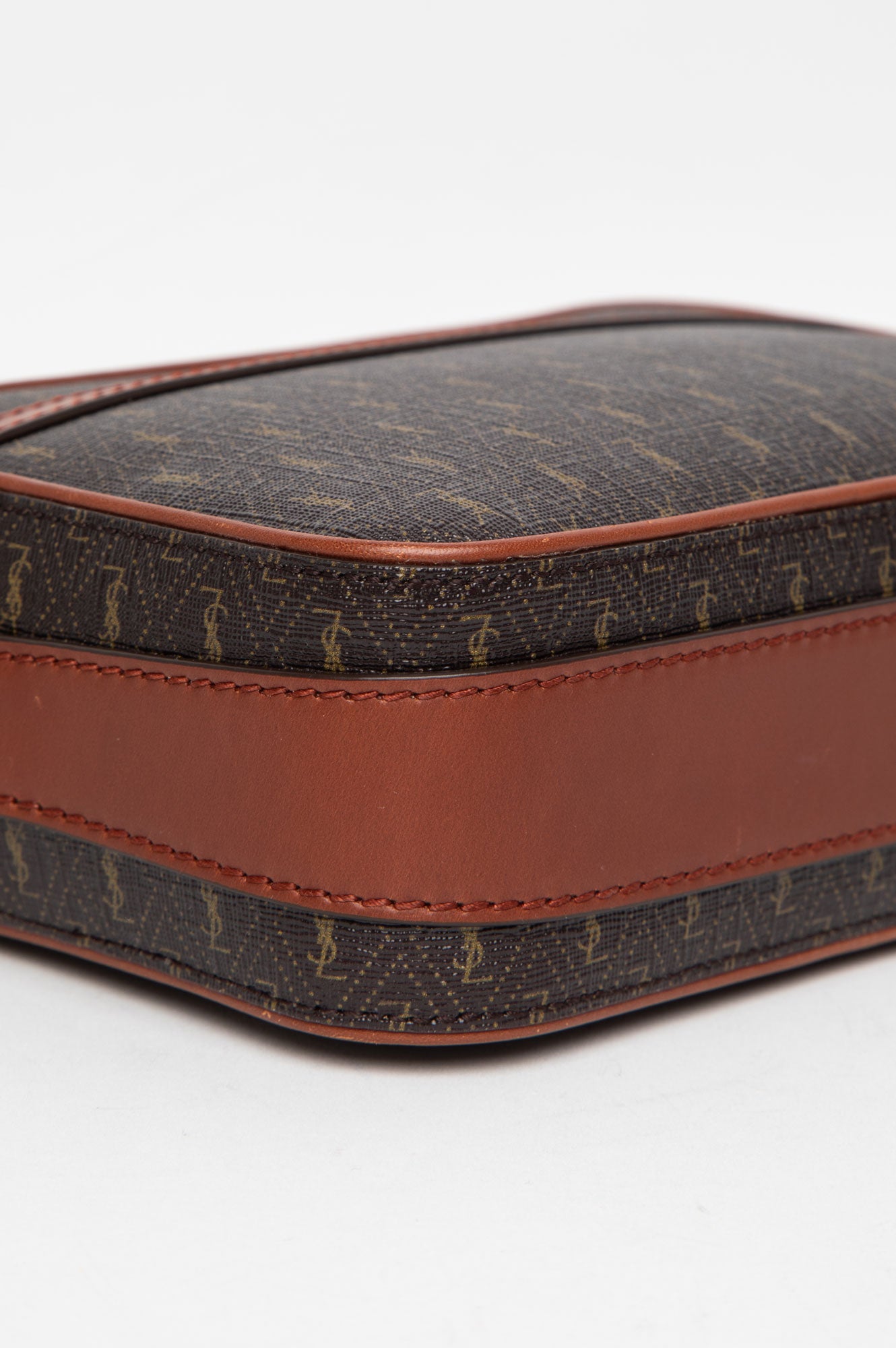 Saint Laurent Le Monogramme Coated Canvas Camera Bag