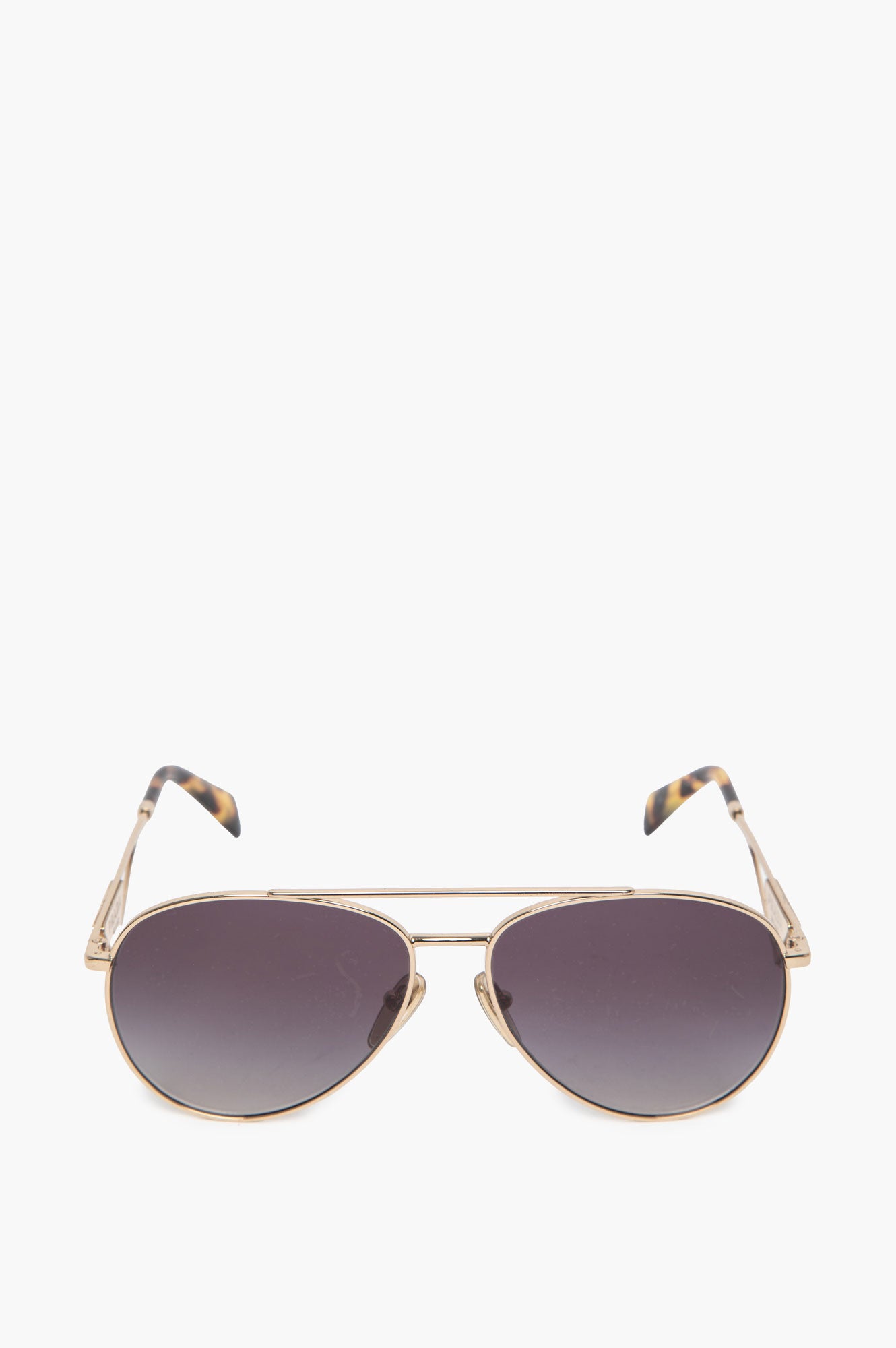 Prada Aviator Gold Metal Sunglasses
