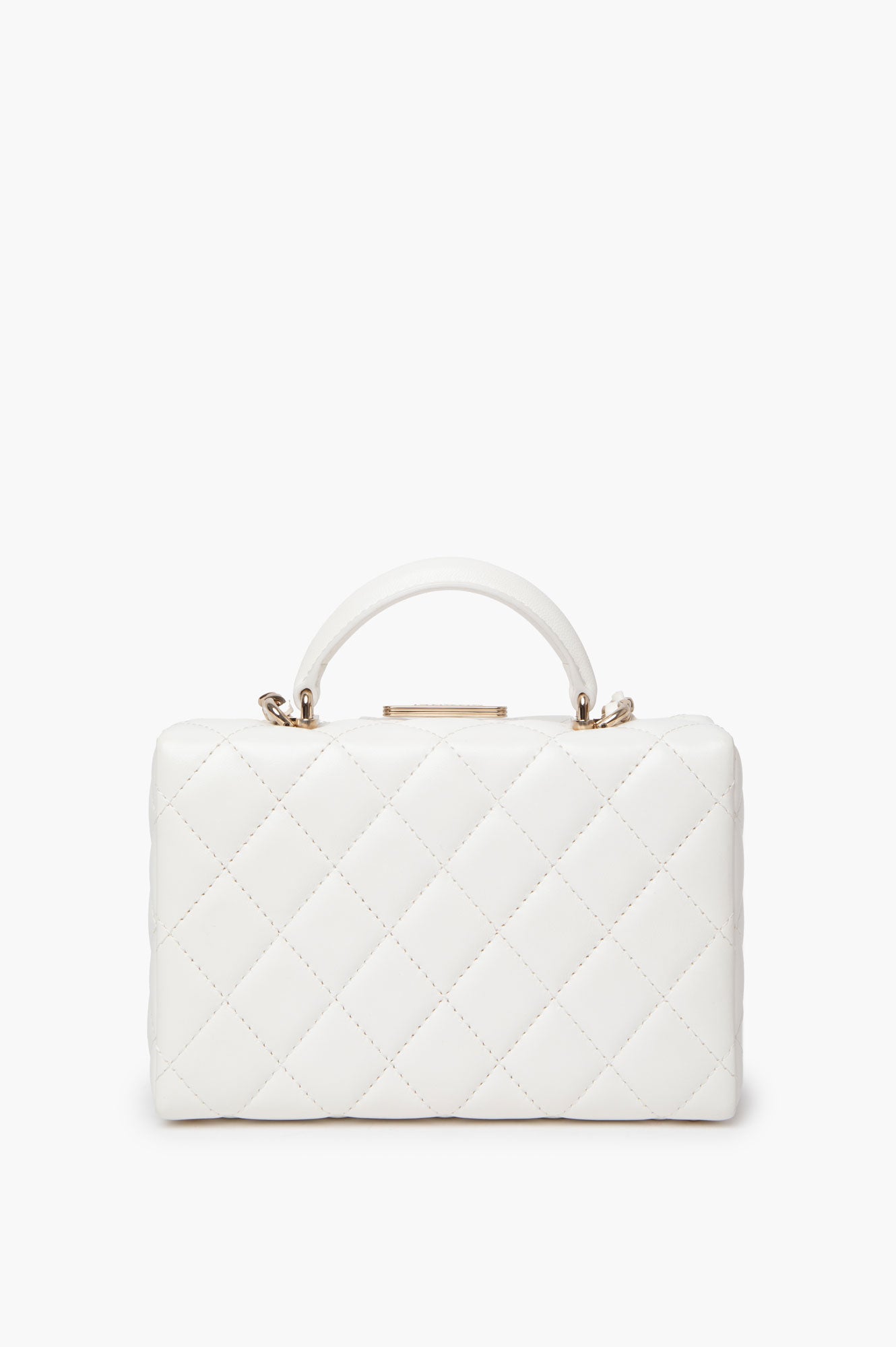 Chanel 2024 White Lambskin Vanity Bag