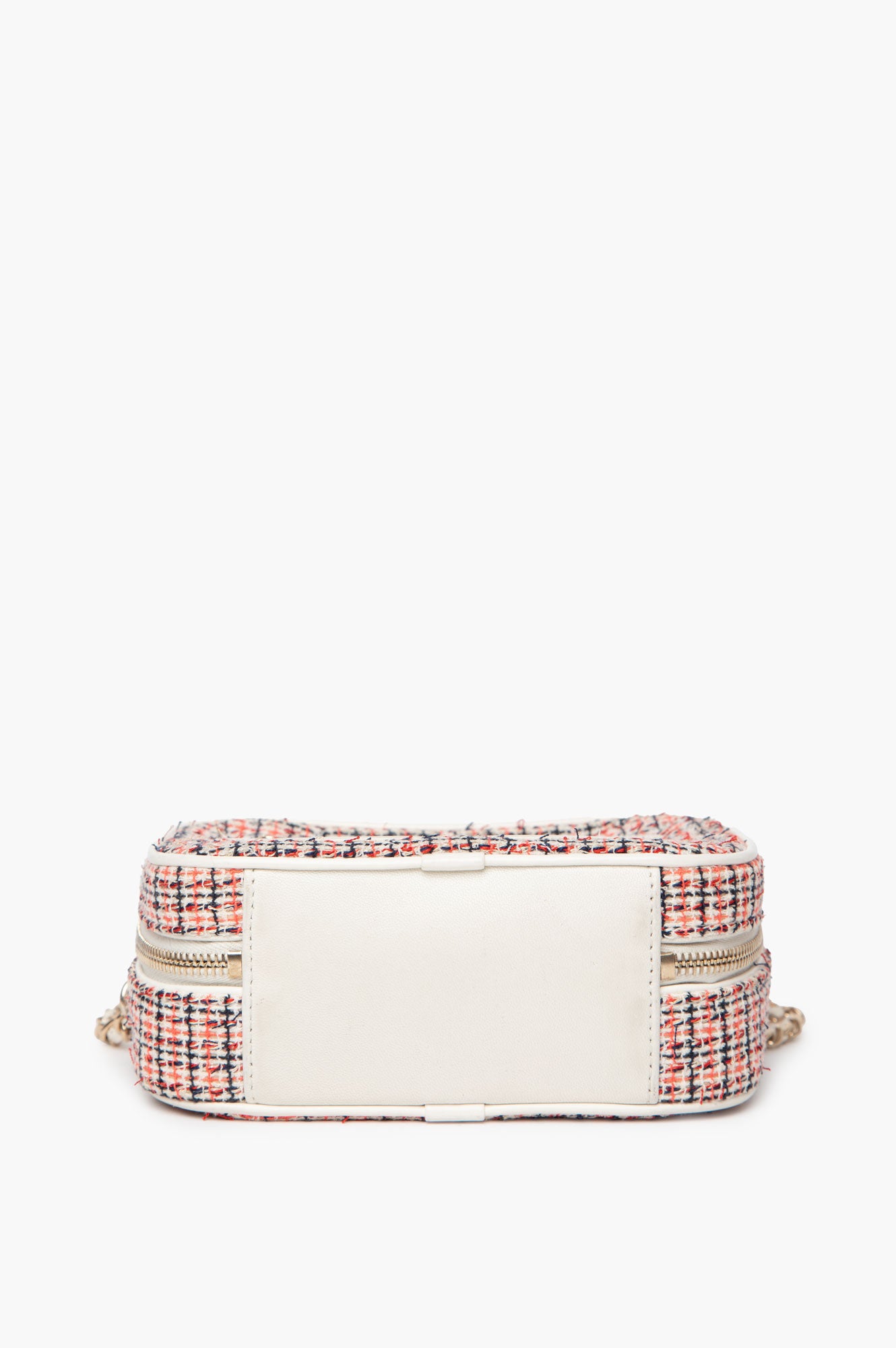 Chanel Multi-Color Tweed CC Logo Mania Camera Bag