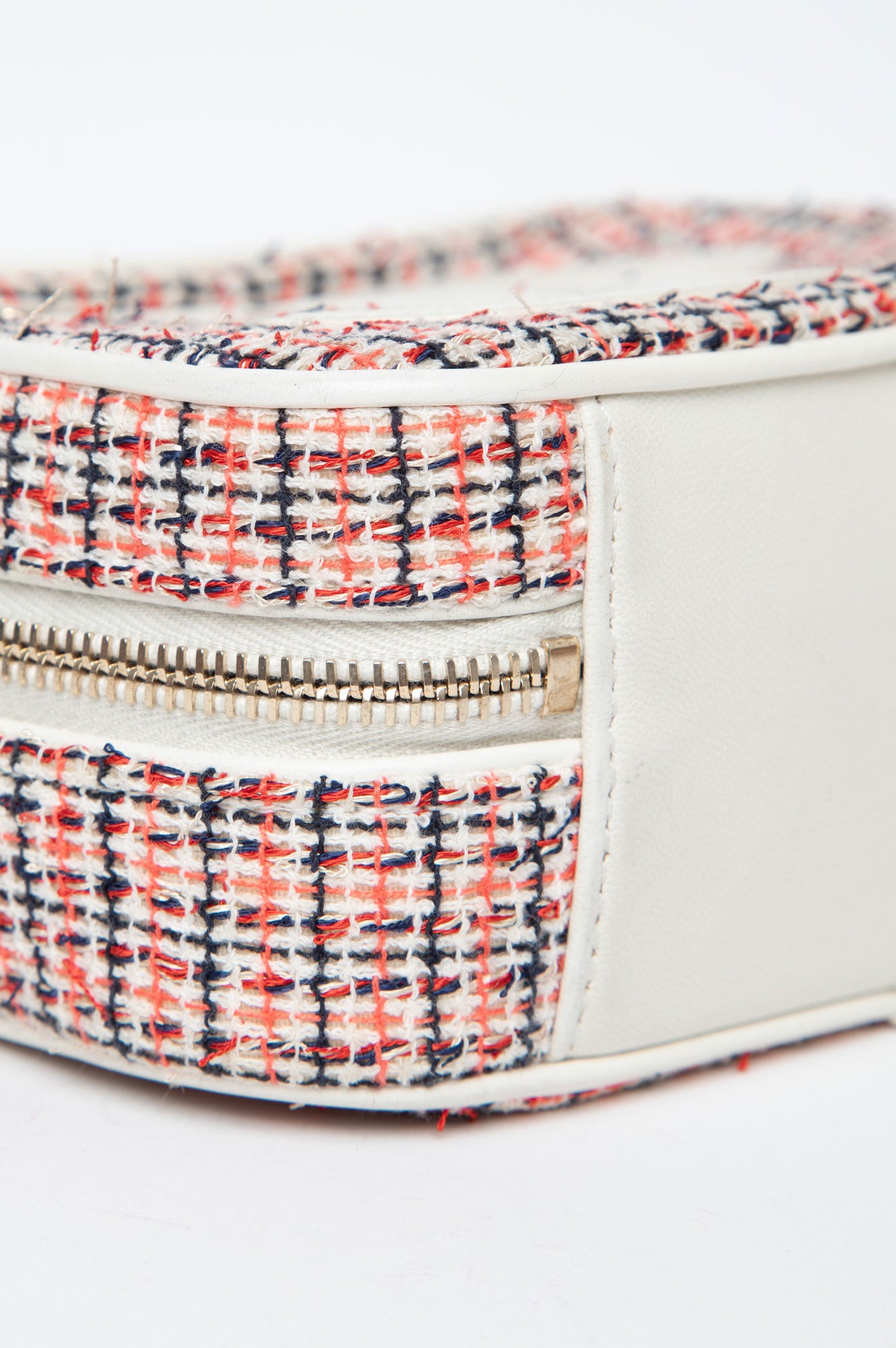 Chanel Multi-Color Tweed CC Logo Mania Camera Bag
