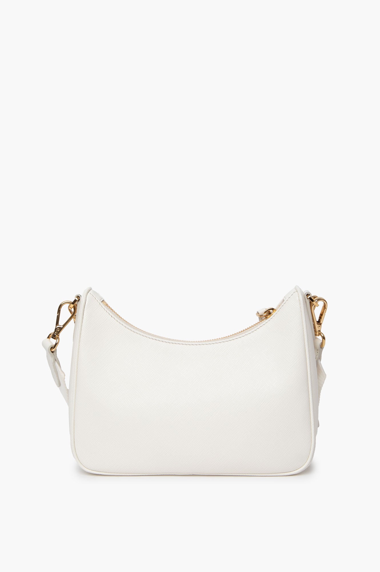 Prada Saffiano Re-edition White Bag