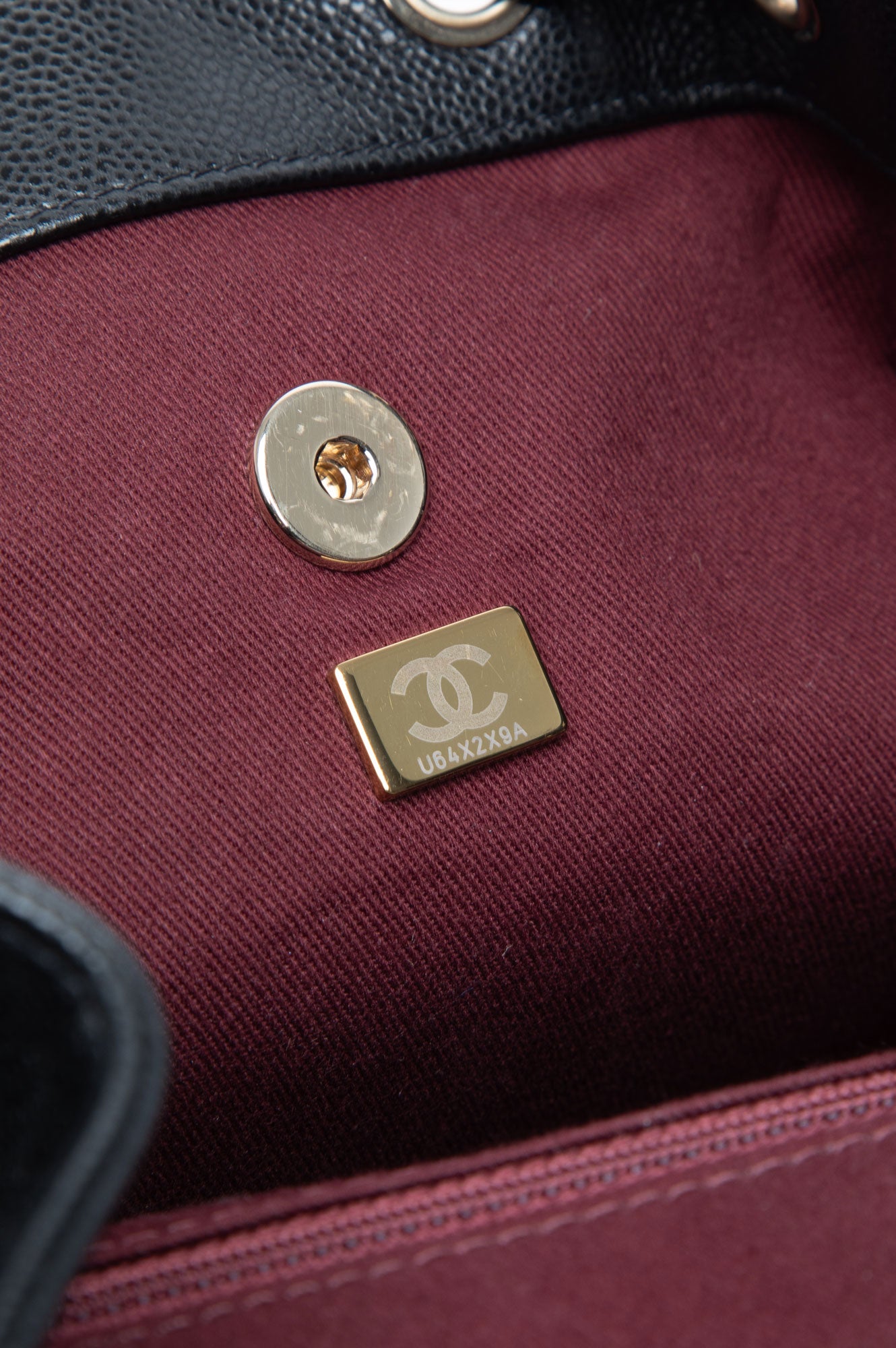 Chanel Black Caviar Business Affinity Backpack