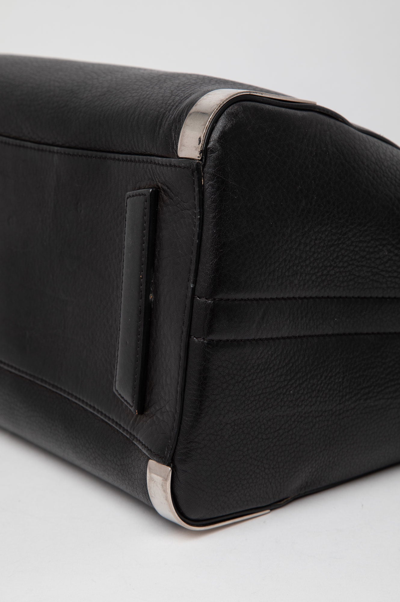 Givenchy Medium Black Grained Leather Antigona Bag