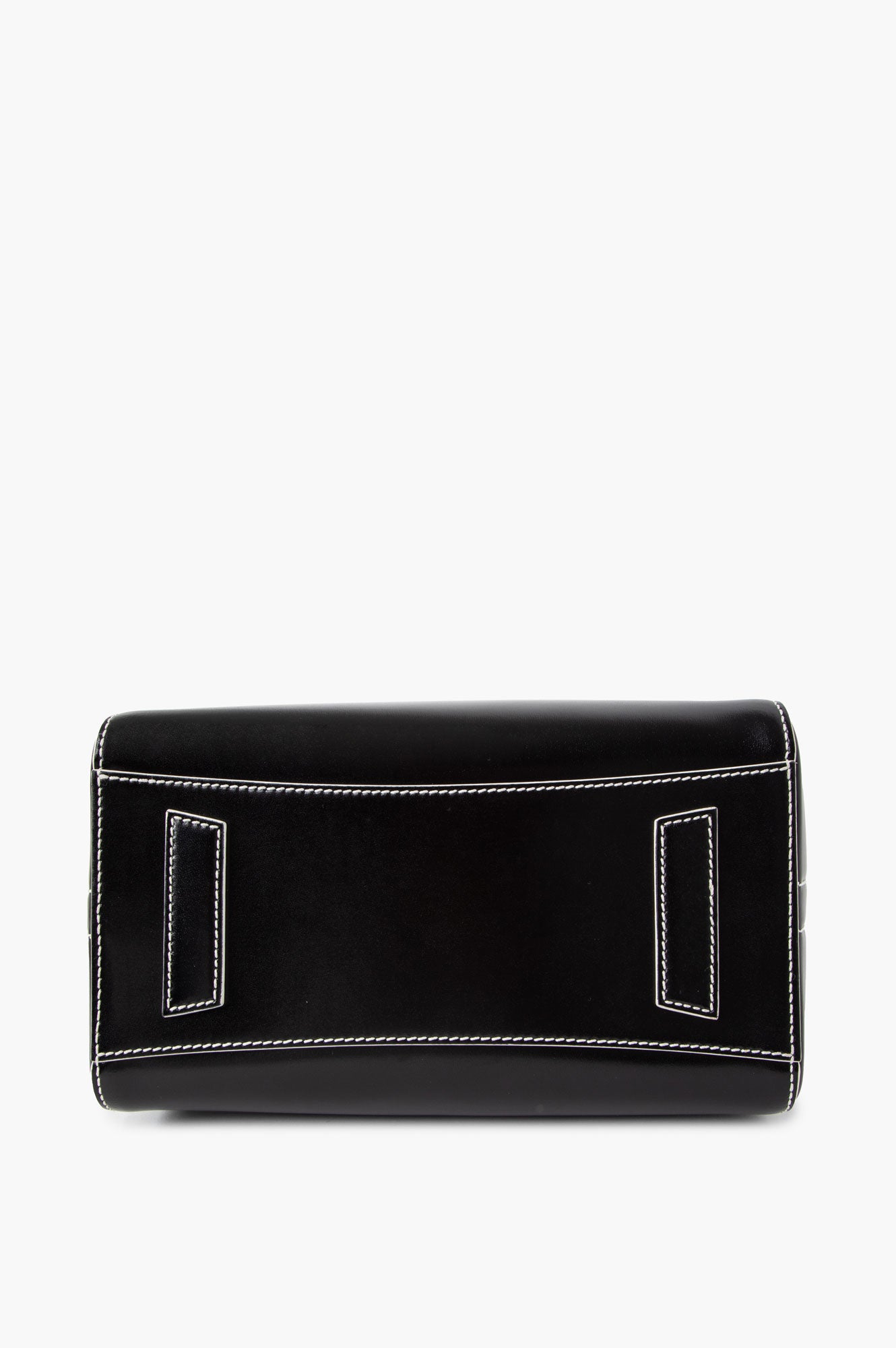Givenchy Small Black Leather Contrast Stitching Antigona