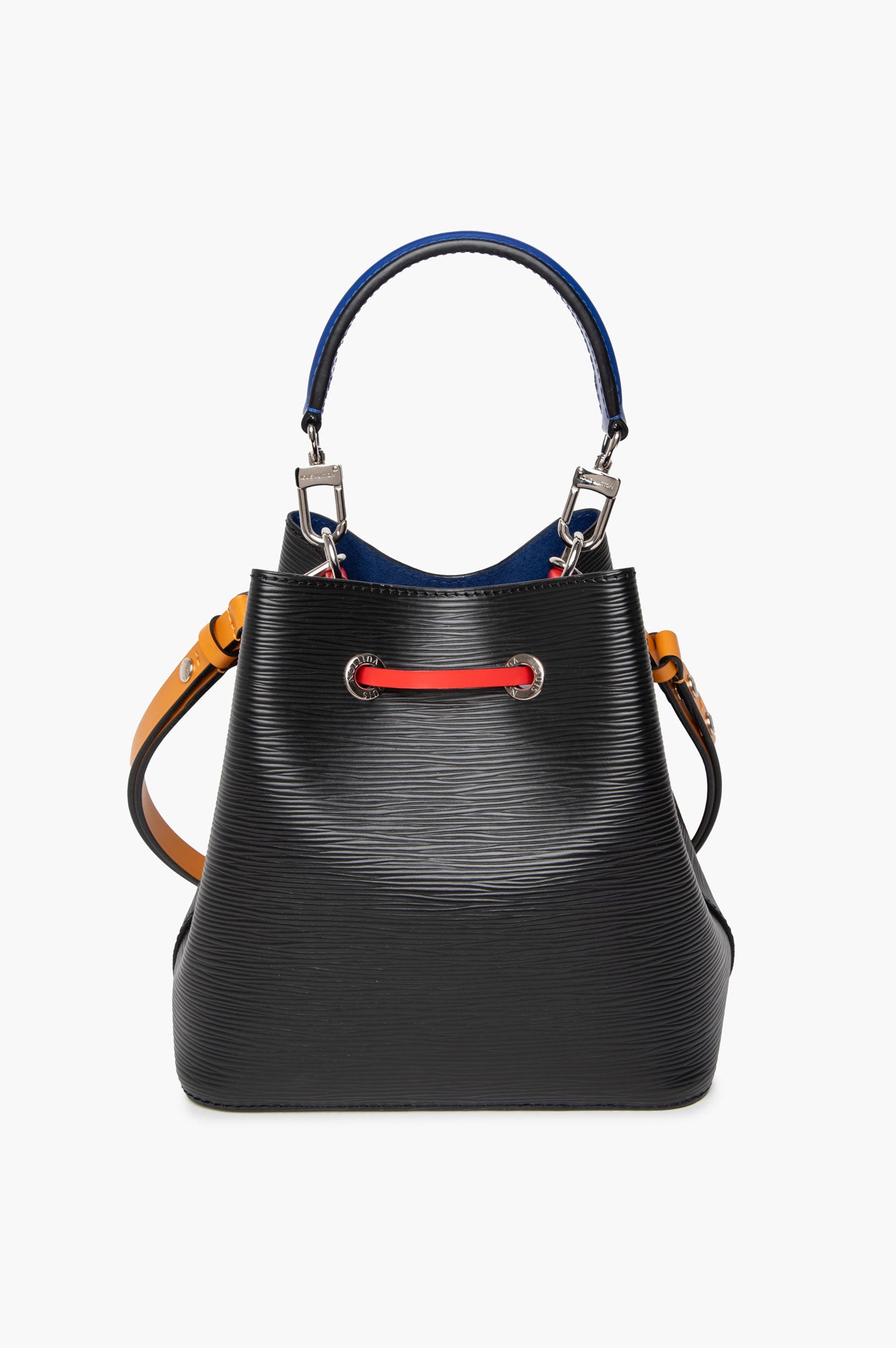 Louis Vuitton Black/Safran Epi NeoNoe BB Bucket Bag