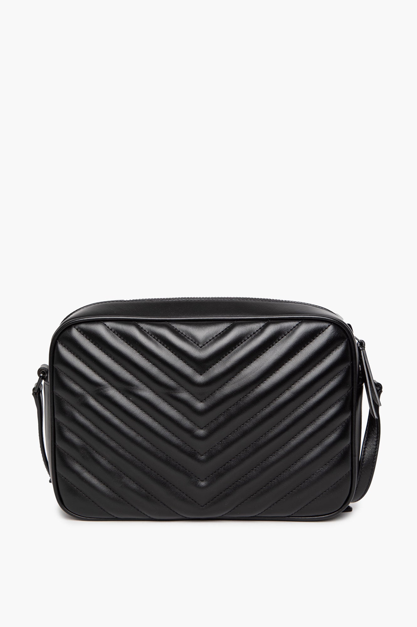 Saint Laurent Black Lou Camera Crossbody Bag