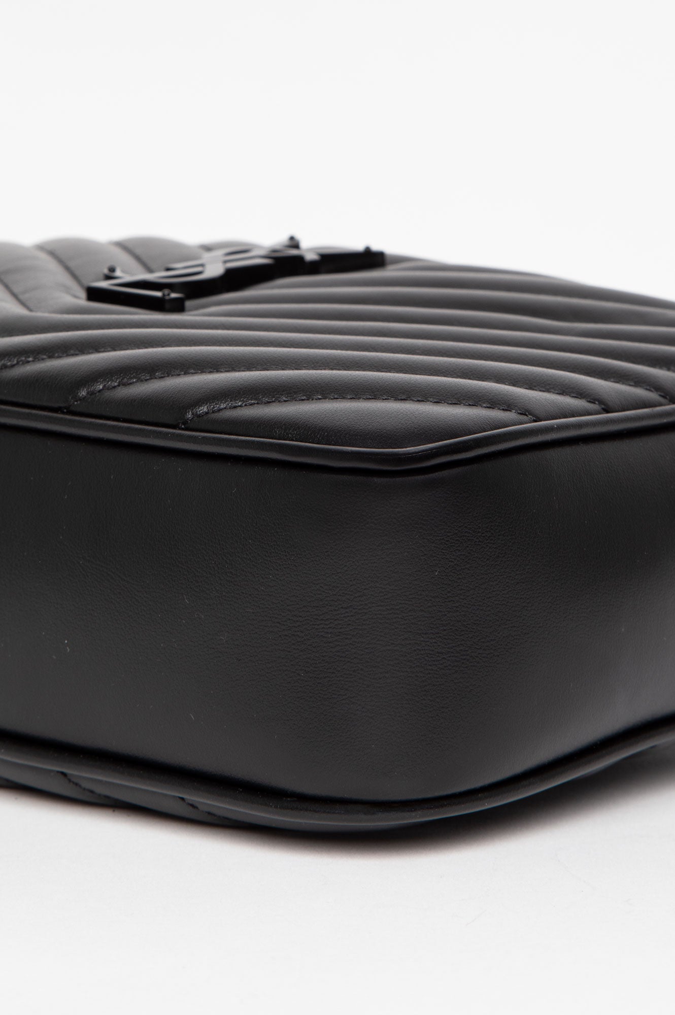 Saint Laurent Black Lou Camera Crossbody Bag