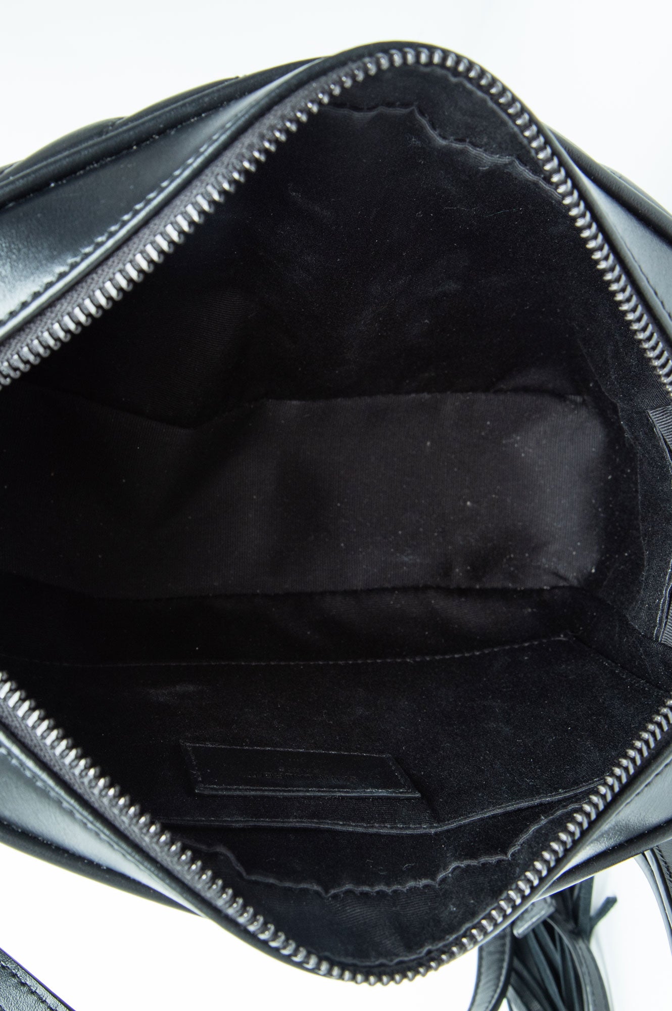 Saint Laurent Black Lou Camera Crossbody Bag