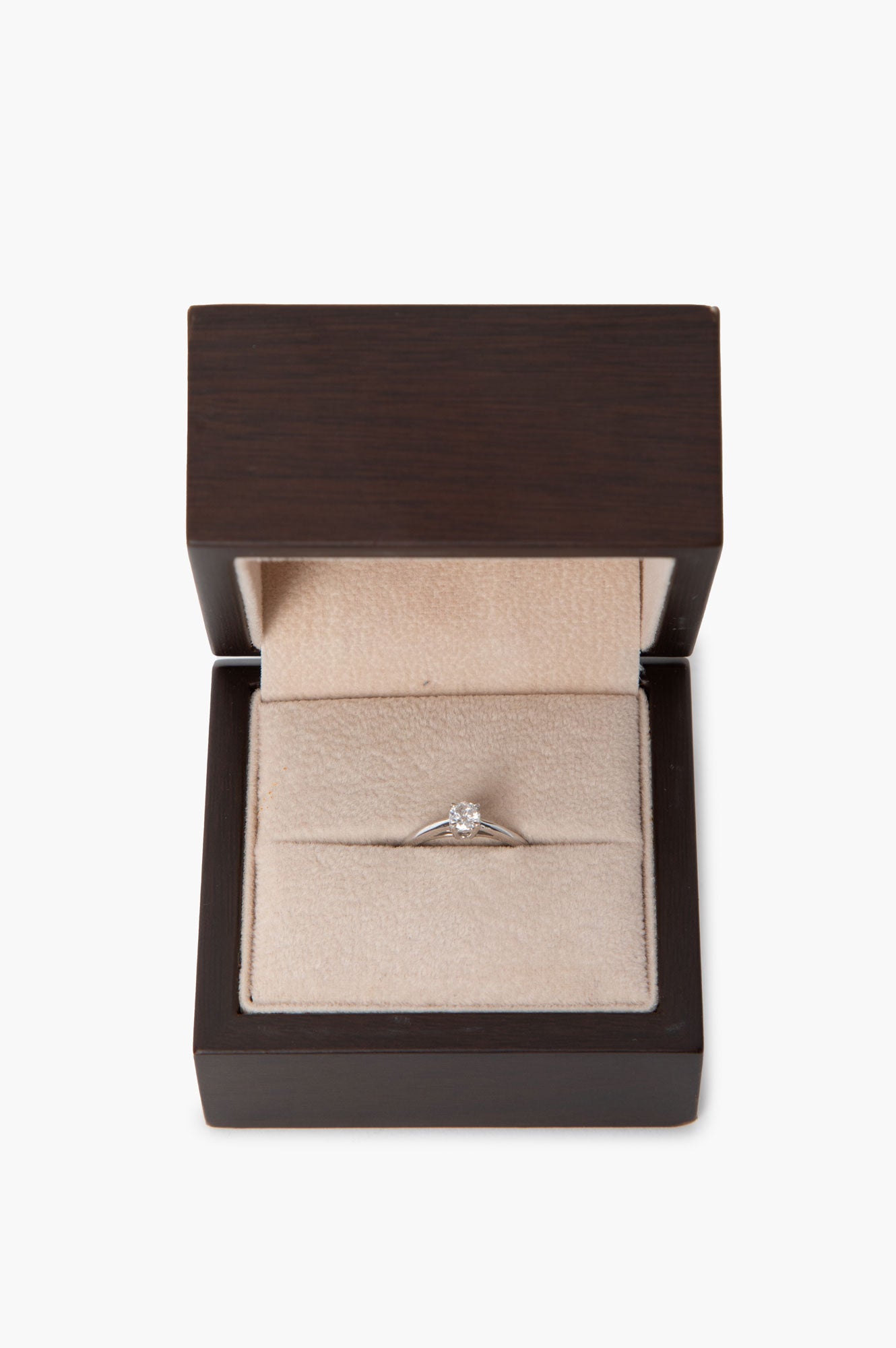 Siba Solatire 14K Diamond Ring Size 6