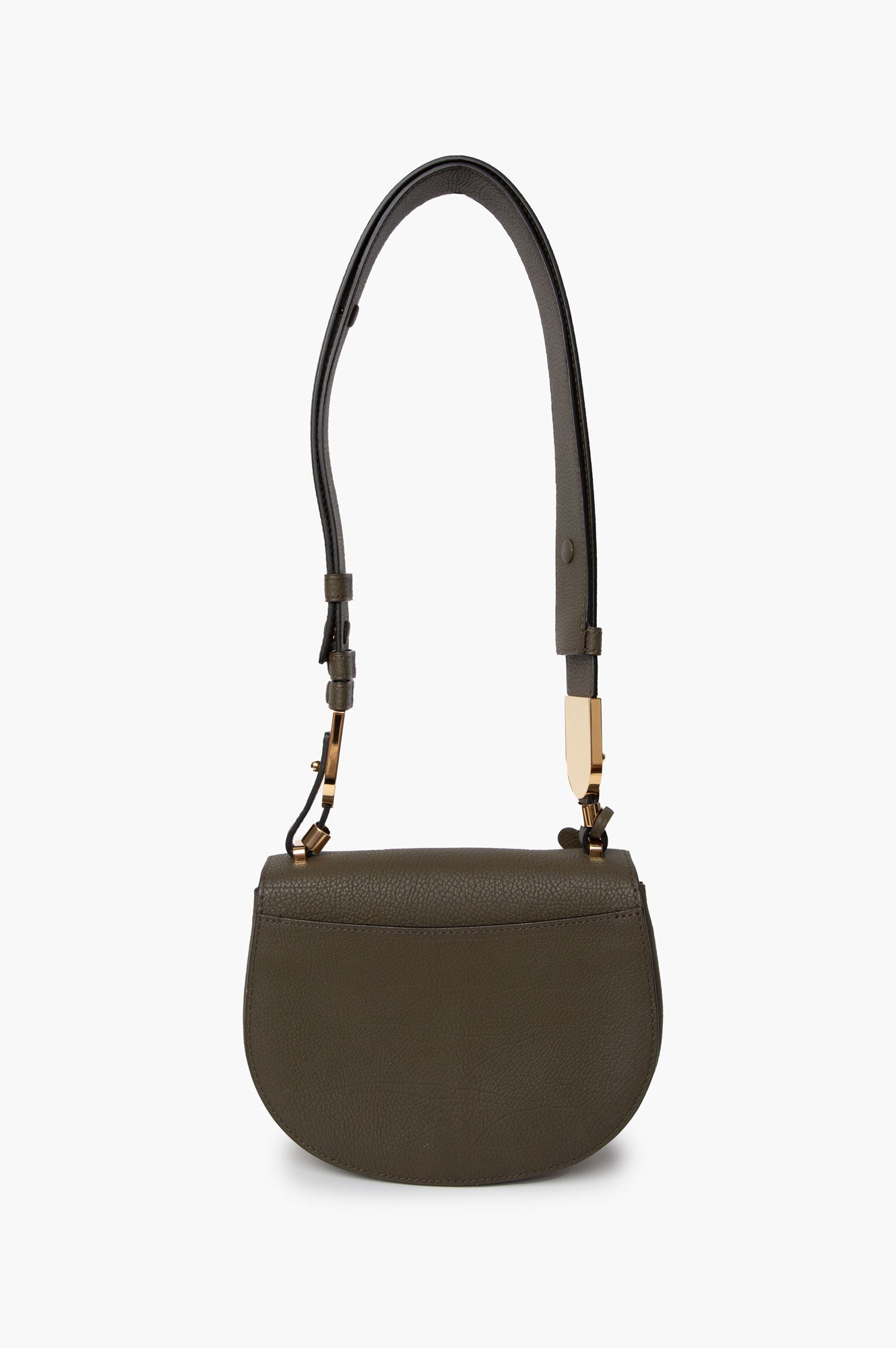 Delvaux Green Le Mutin Saddle Bag