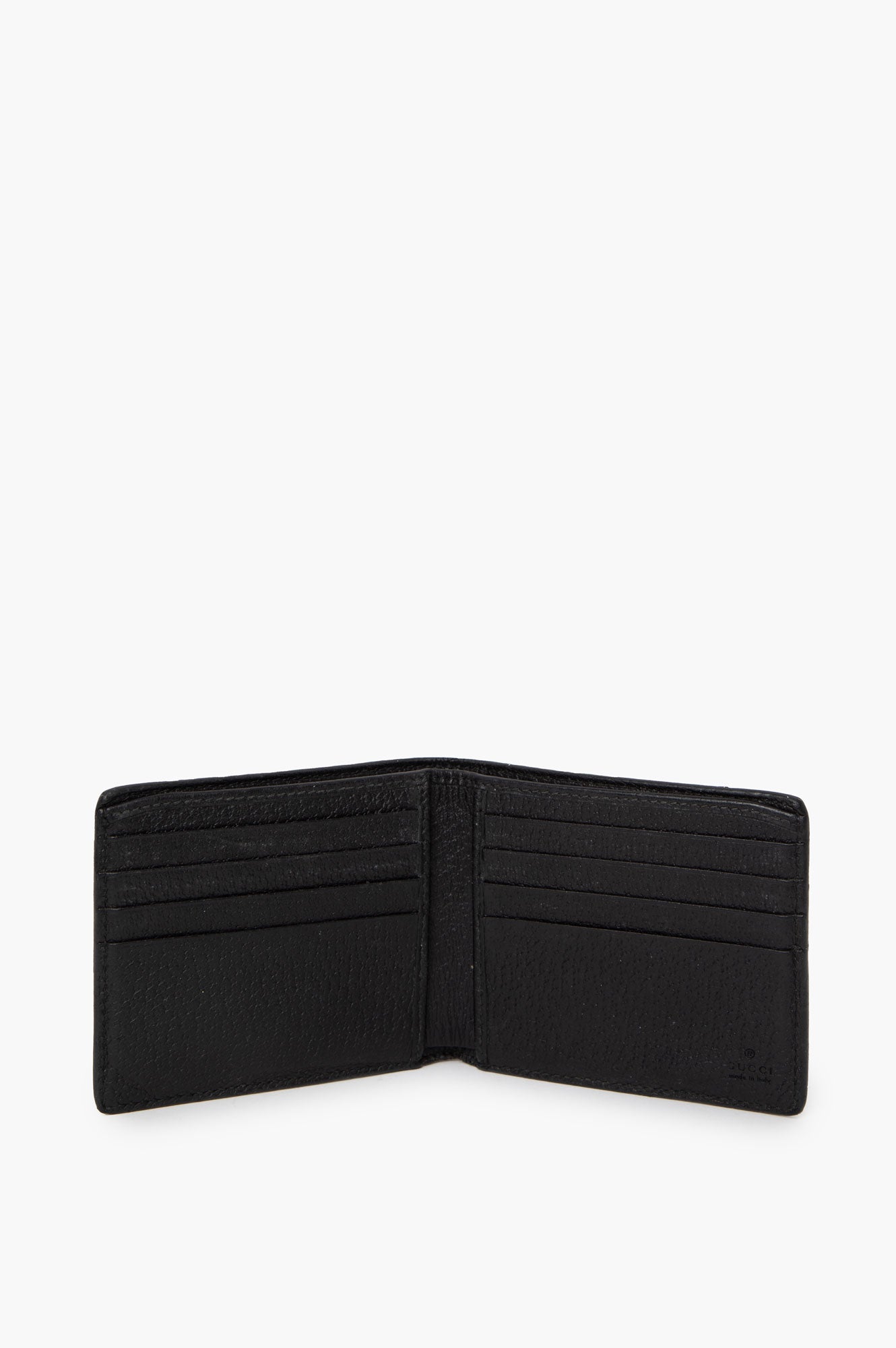 Gucci Black Bee Compact Wallet