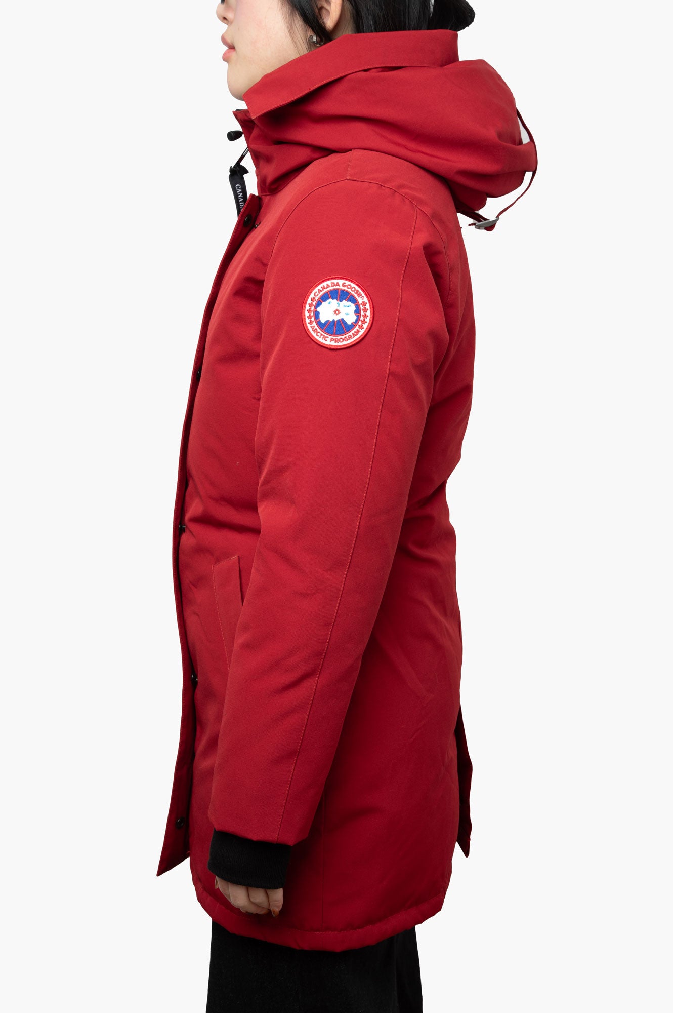 Canada Goose Red Down Jacket Size S