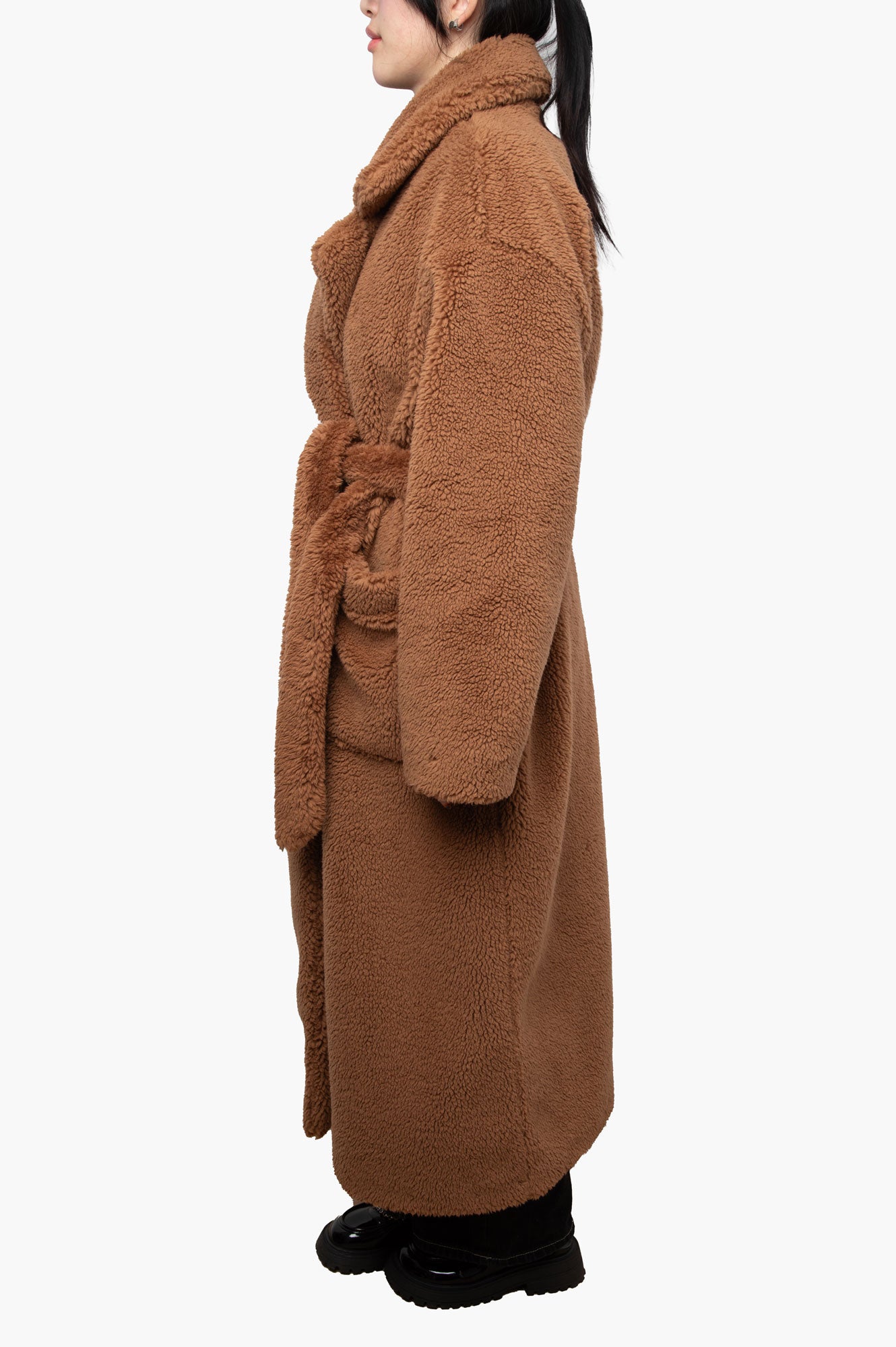 UGG Camel Teddy Coat Size S