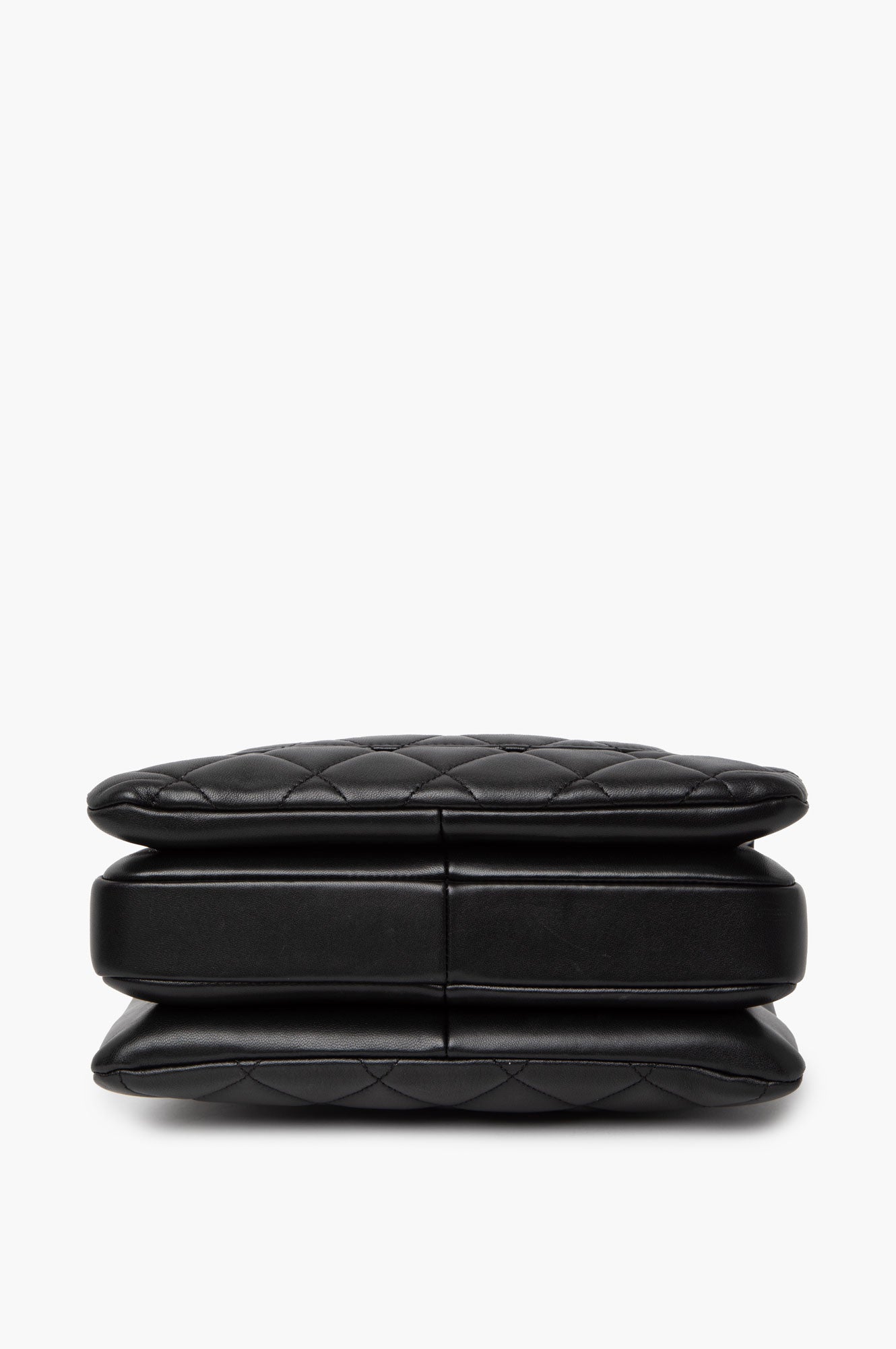 Chanel Black Lambskin Trendy CC Top Handle Bag