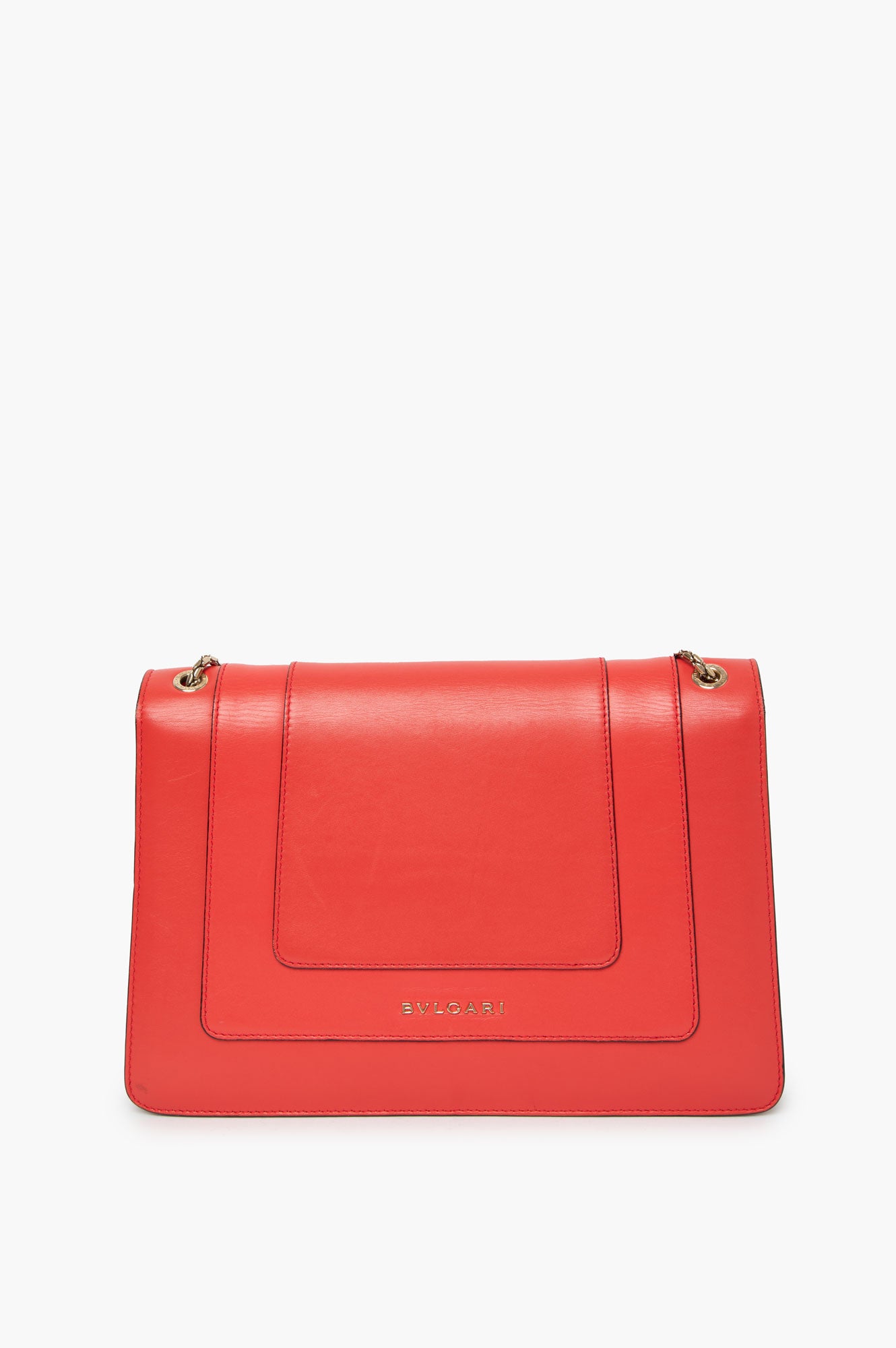 Bvlgari Serpenti Red Shoulder Bag