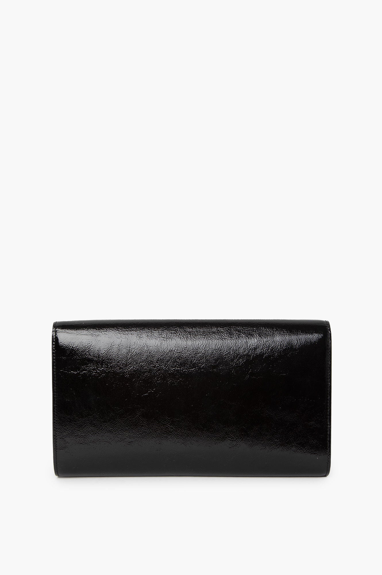 Saint Laurent Kate Black Leather Clutch