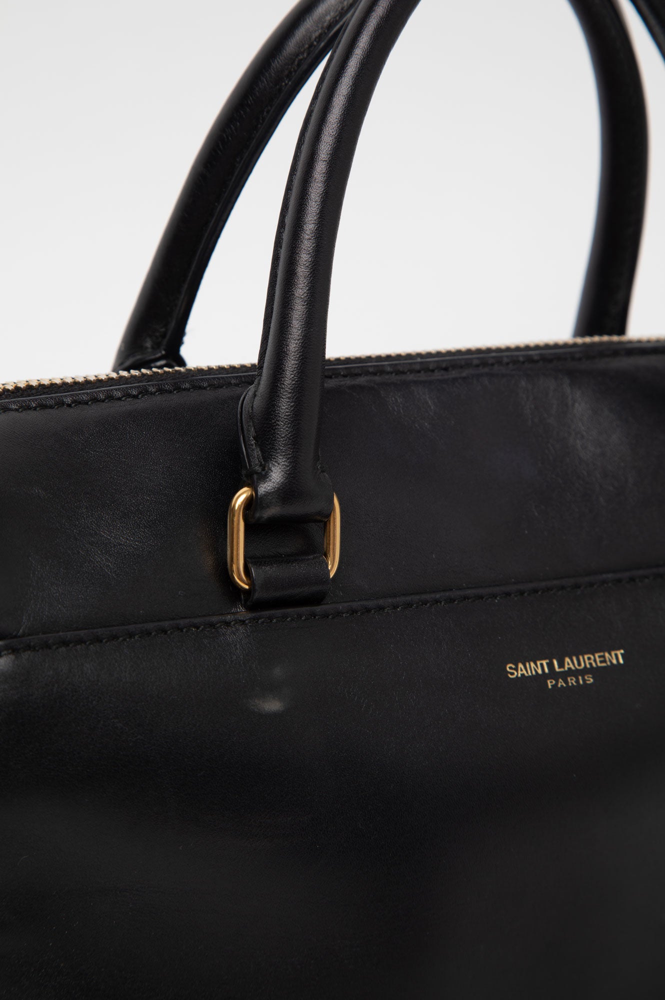 Saint Laurent Black Duffle Bag