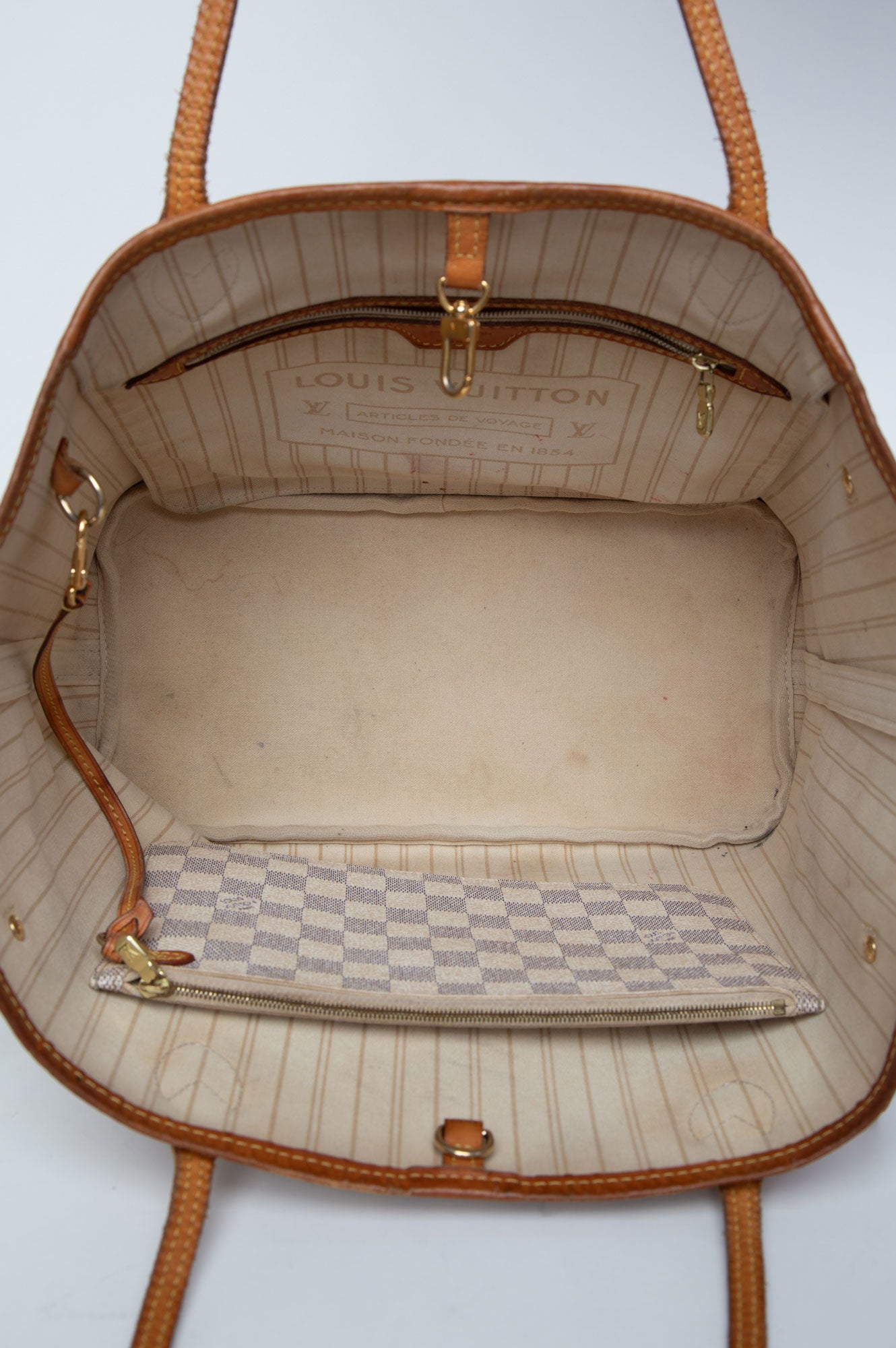 Louis Vuitton Damier Azur Neverfull MM