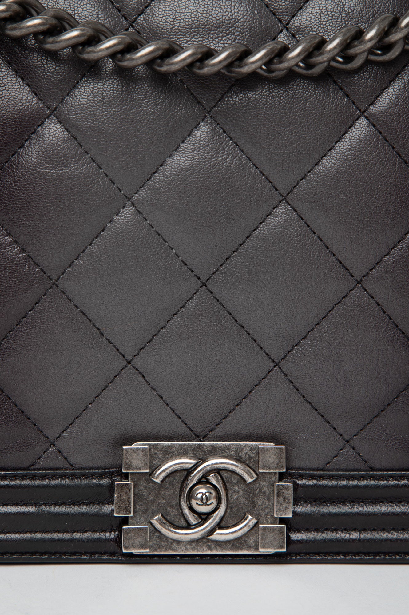 Chanel 2014 Black Large Leboy Bag