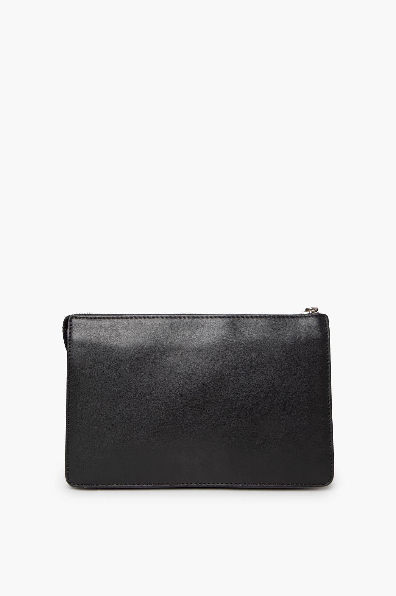 Feni Black Leather Pouch (Think Fendi)
