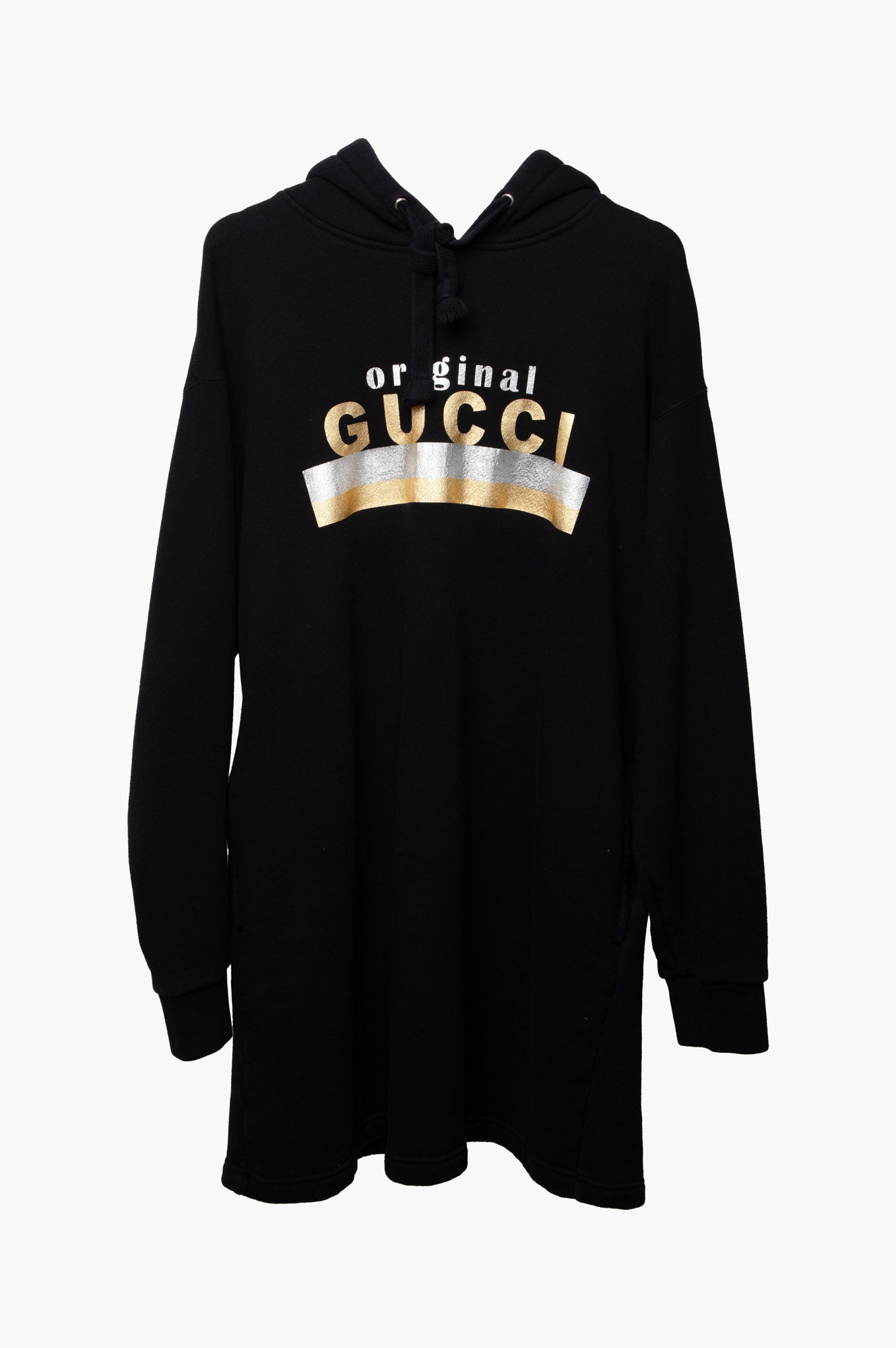 Gucci Black Logo Hoodie Size M