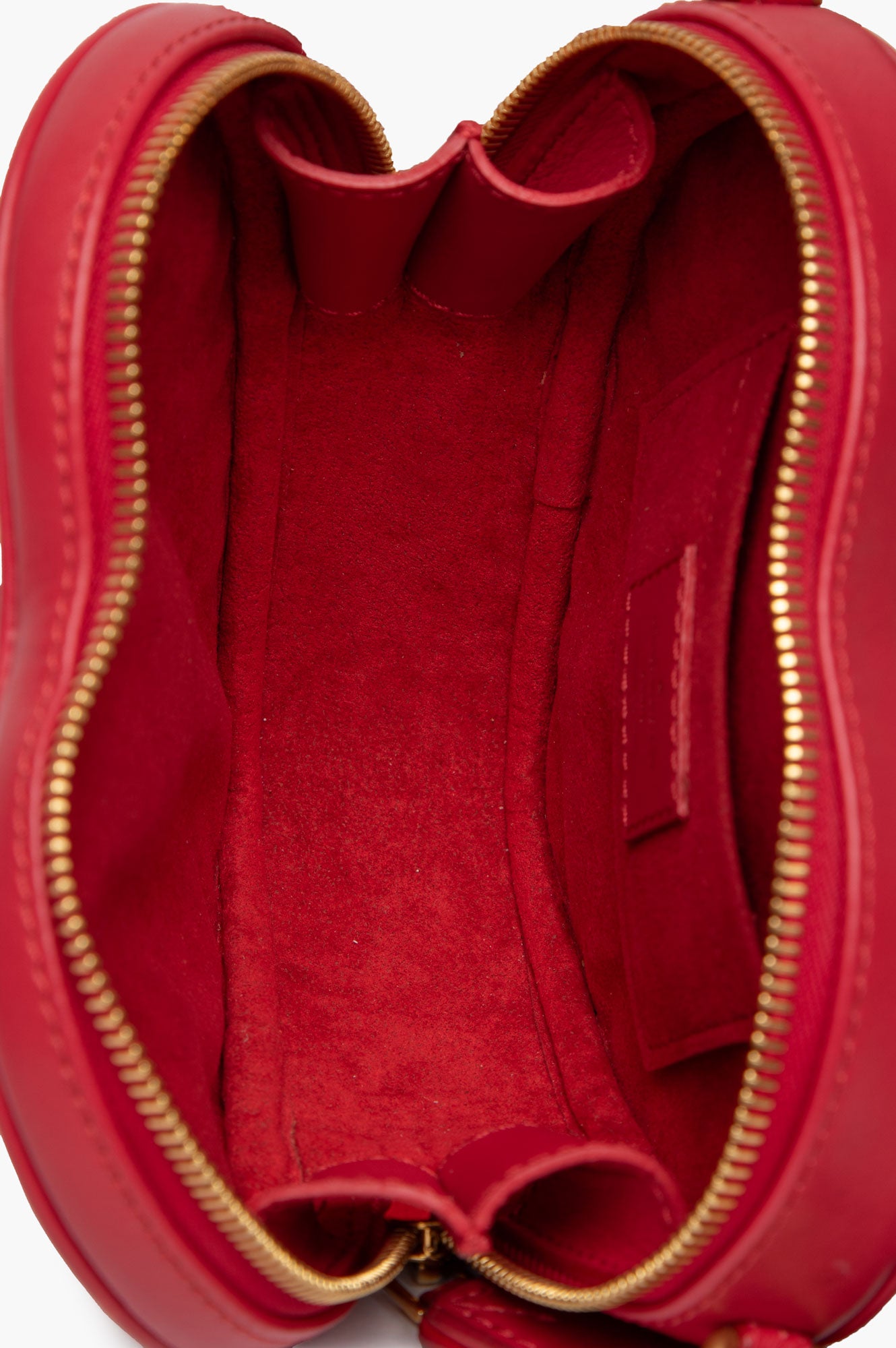 Louis Vuitton Red New Wave Heart Bag