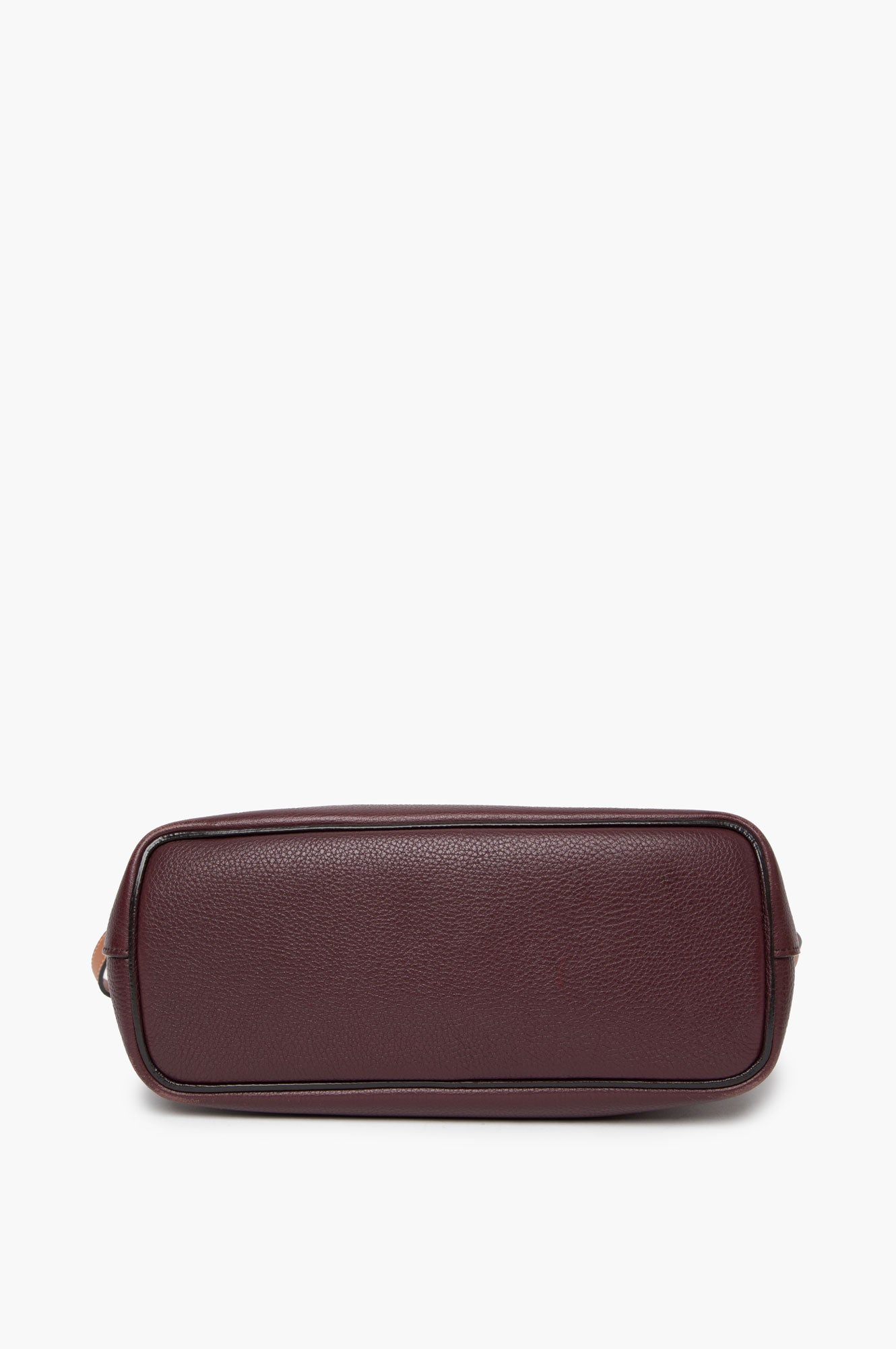 Celine Cube Satchel Burgundy Tote