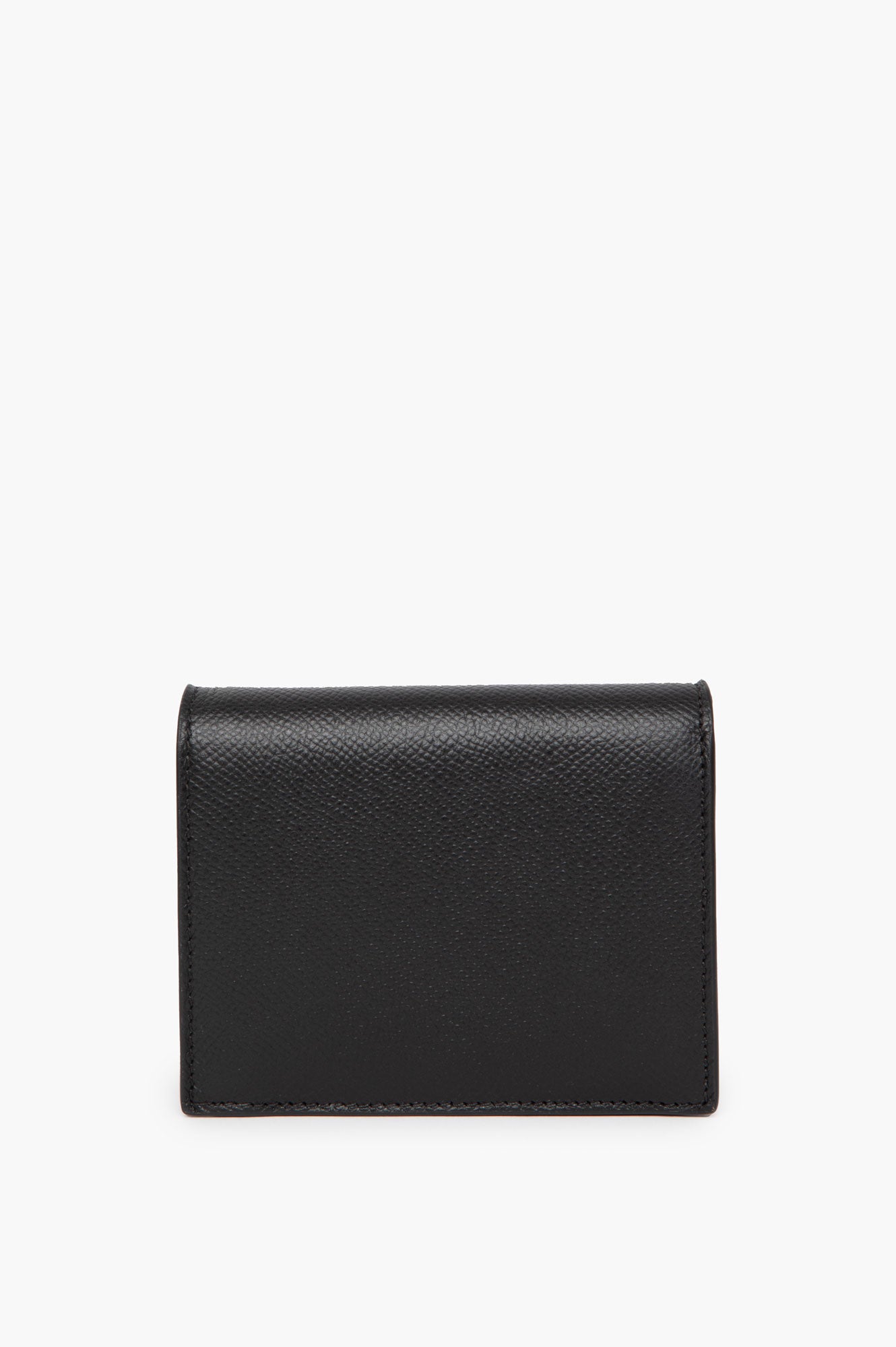 Salvatore Ferregamo Black Leather Bifold Wallet