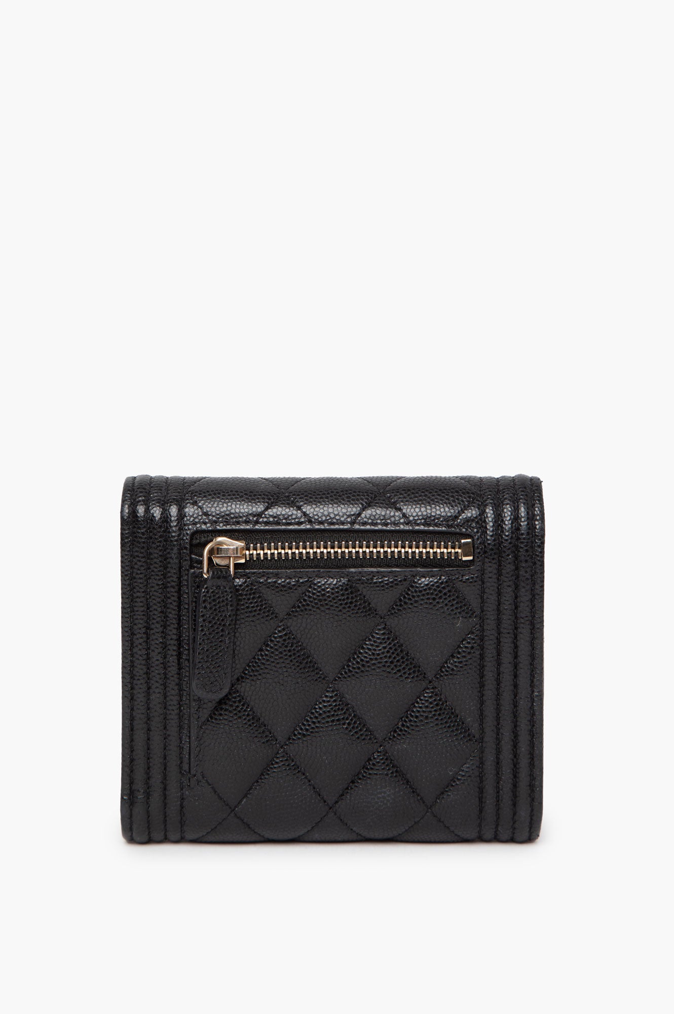 Chanel 2019 Black Boy Wallet