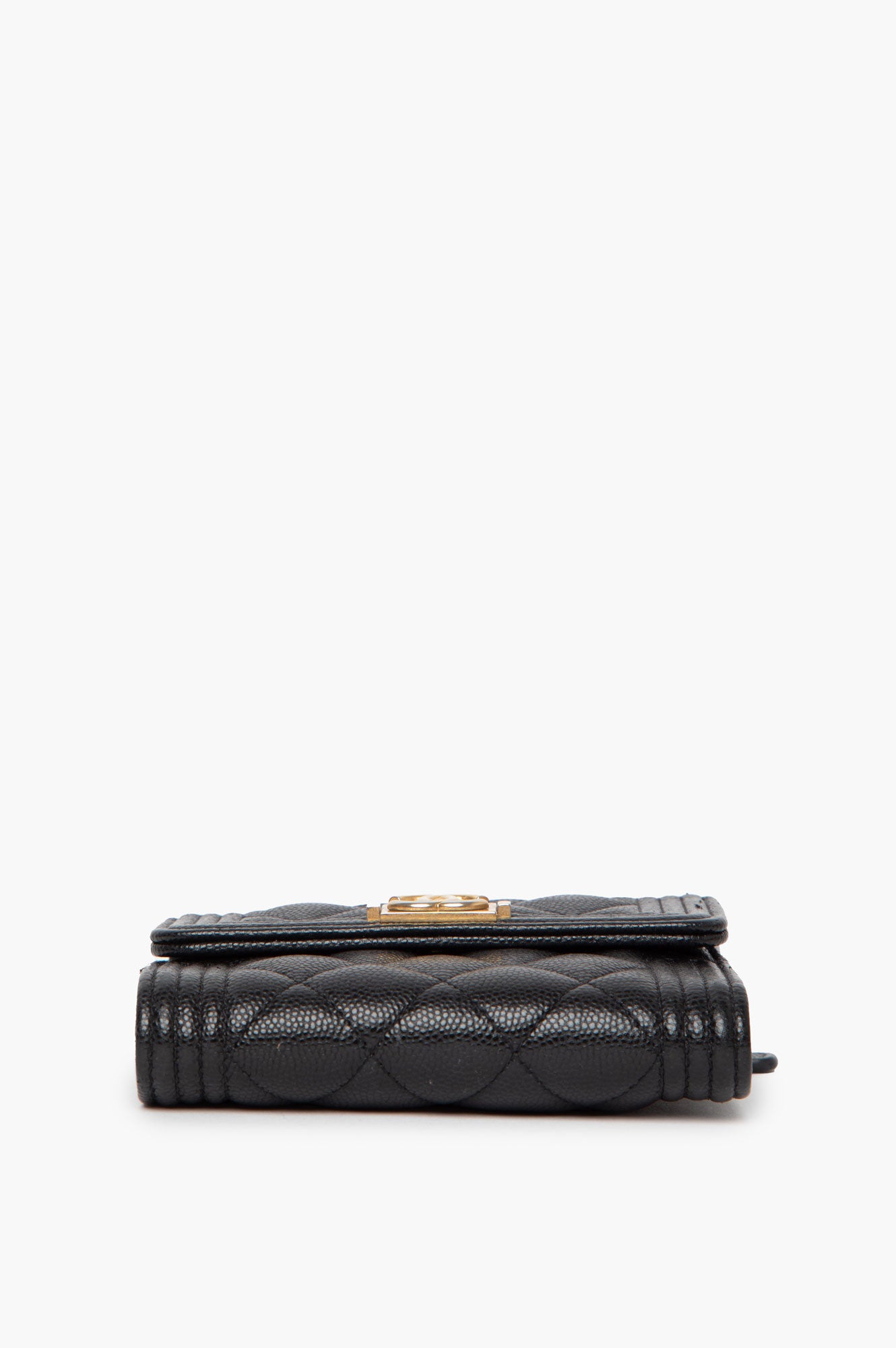 Chanel 2019 Black Boy Wallet