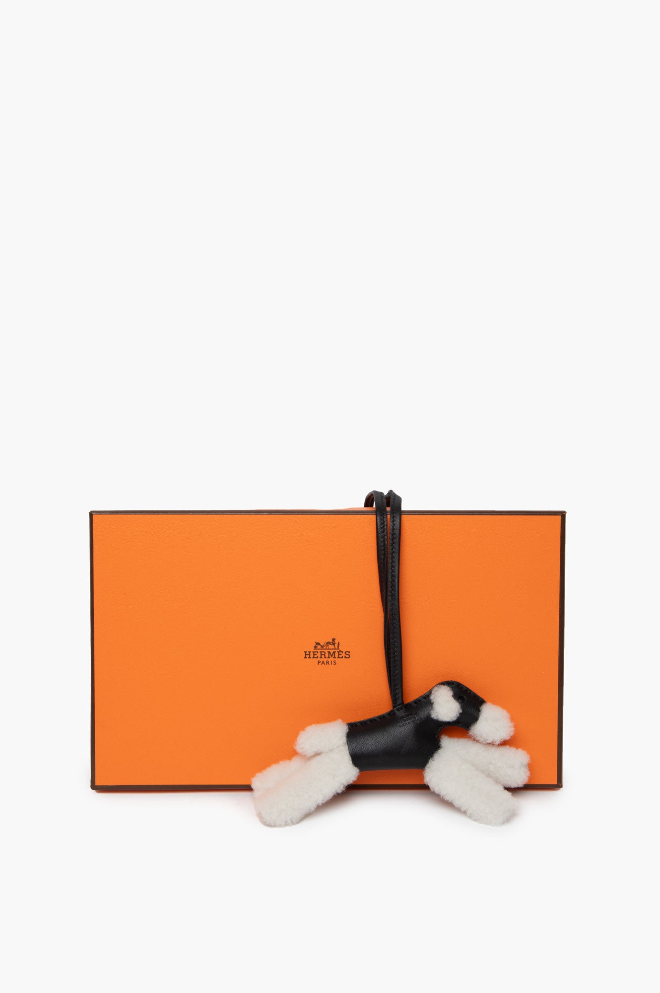 Hermes Black Budy Charm