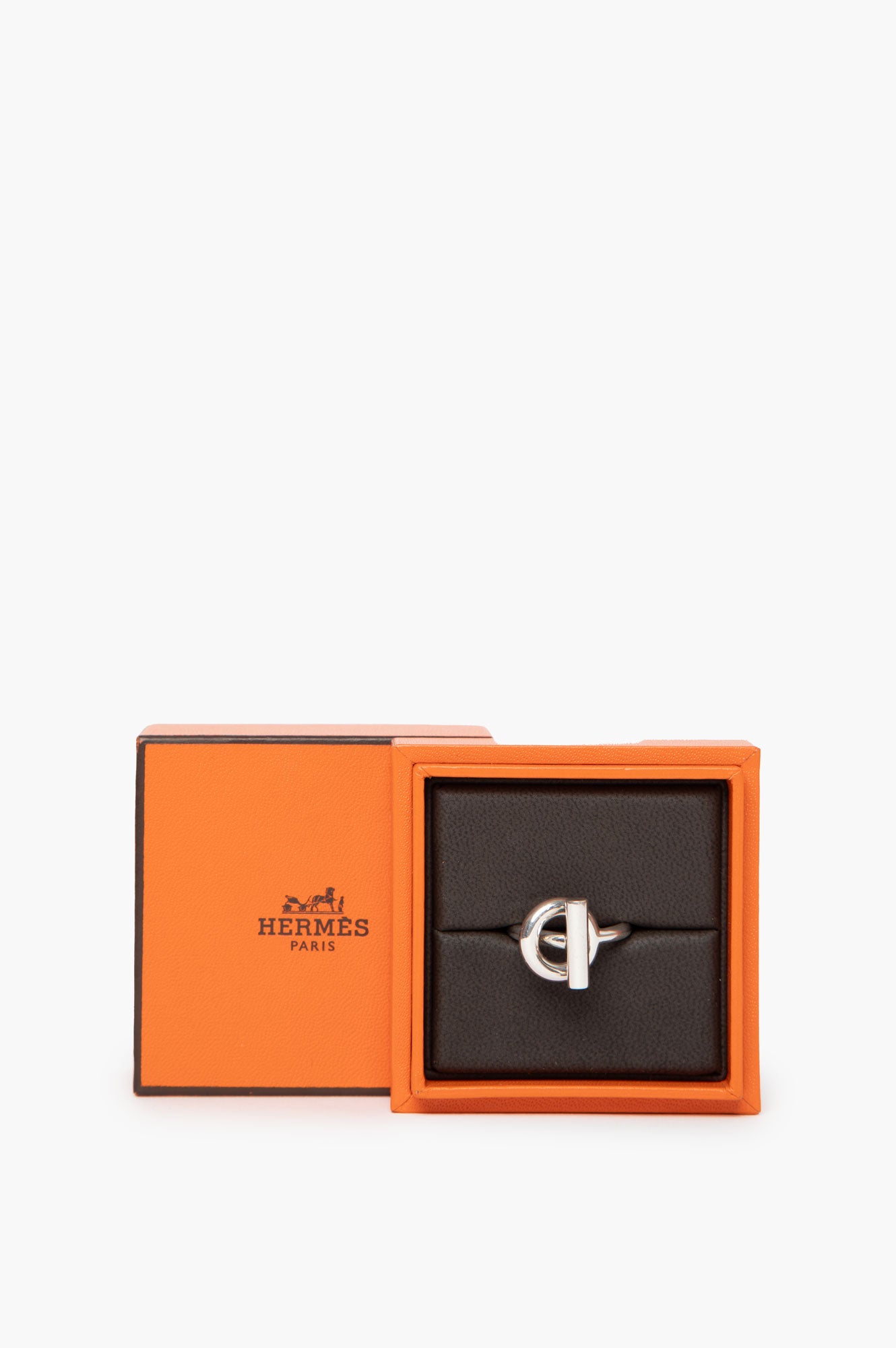 Hermes Echappee Ring Size 53