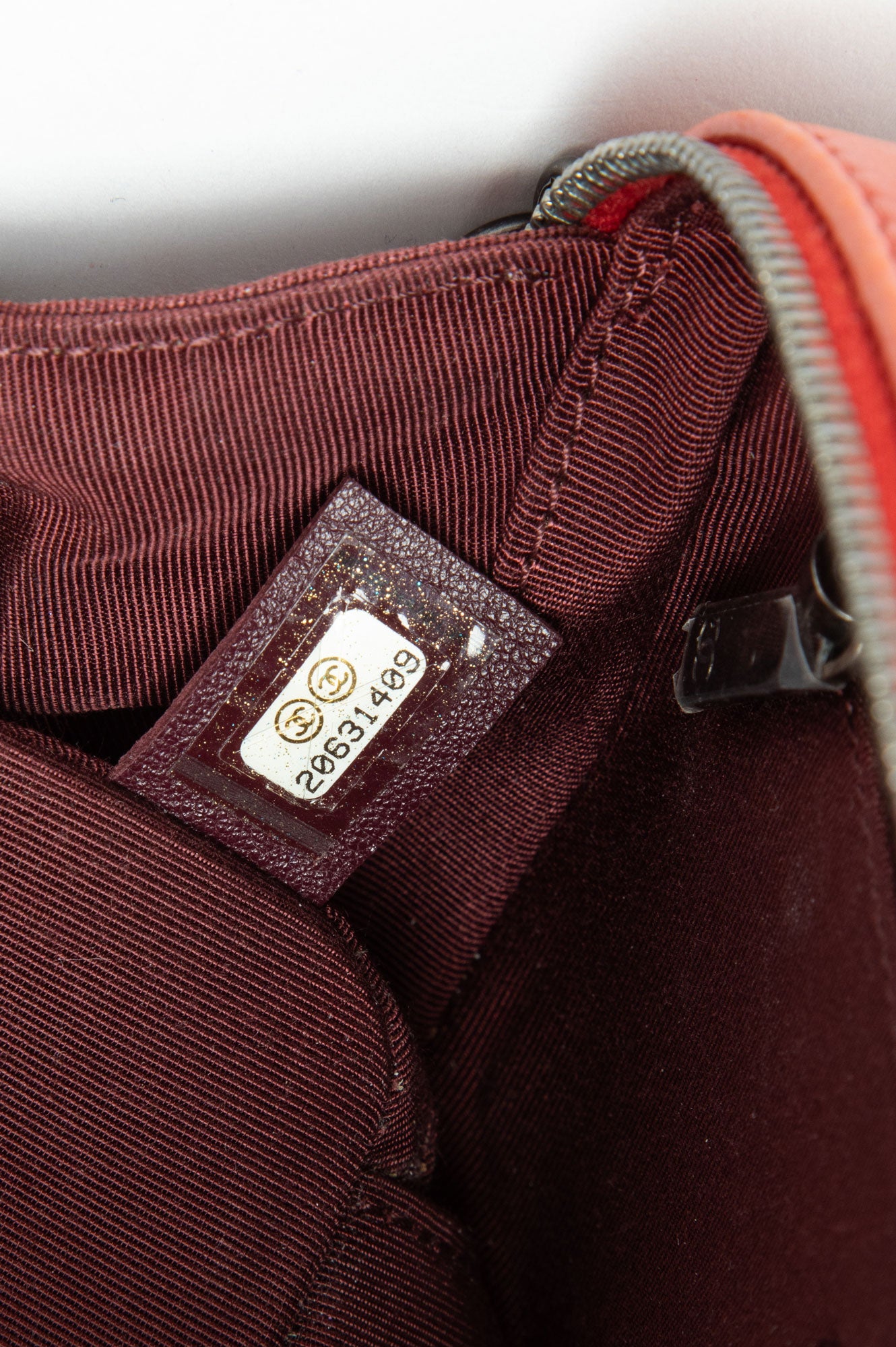 Chanel Red Quilted Lambskin Coco Boy Camera Crossbody Bag