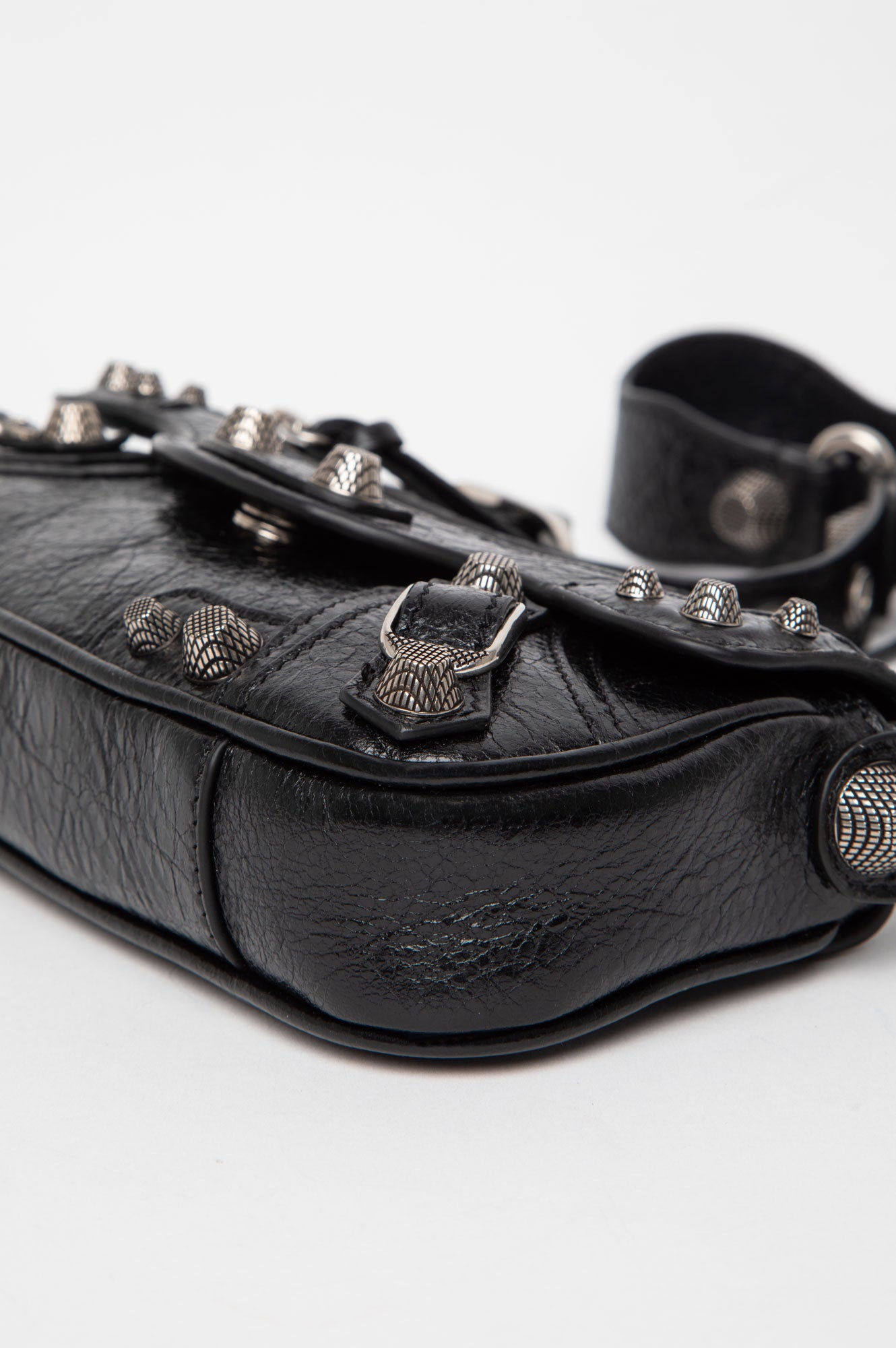 Balenciaga Black XS Le Cagole Sling Bag