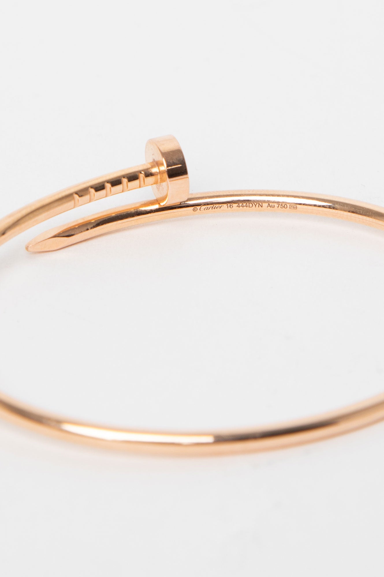 Cartier 18K Rose Gold Juste Un Clou Bracelet Small Model 16cm