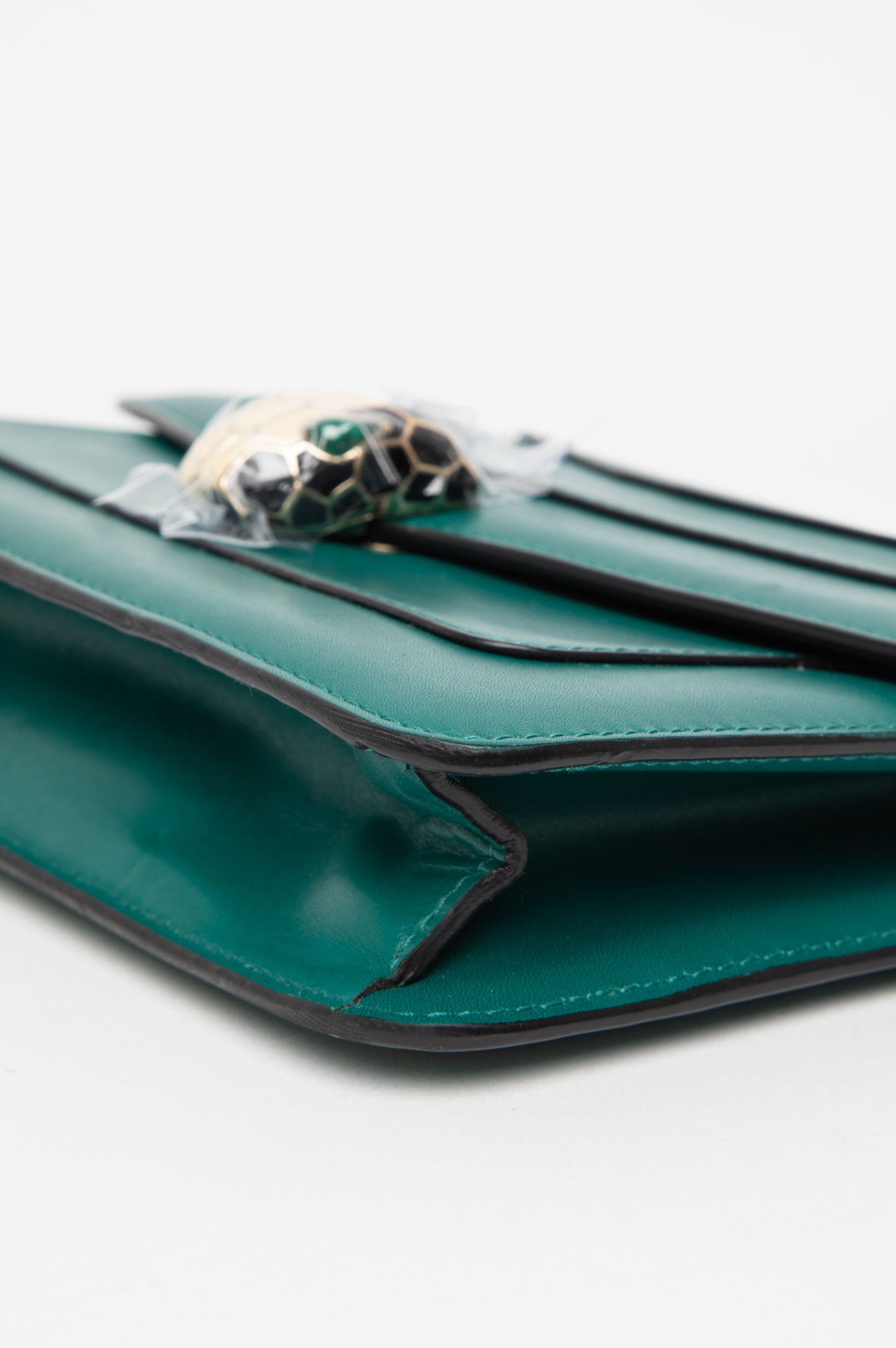 Bvlgari Green Serpenti Forever East West Shoulder Bag