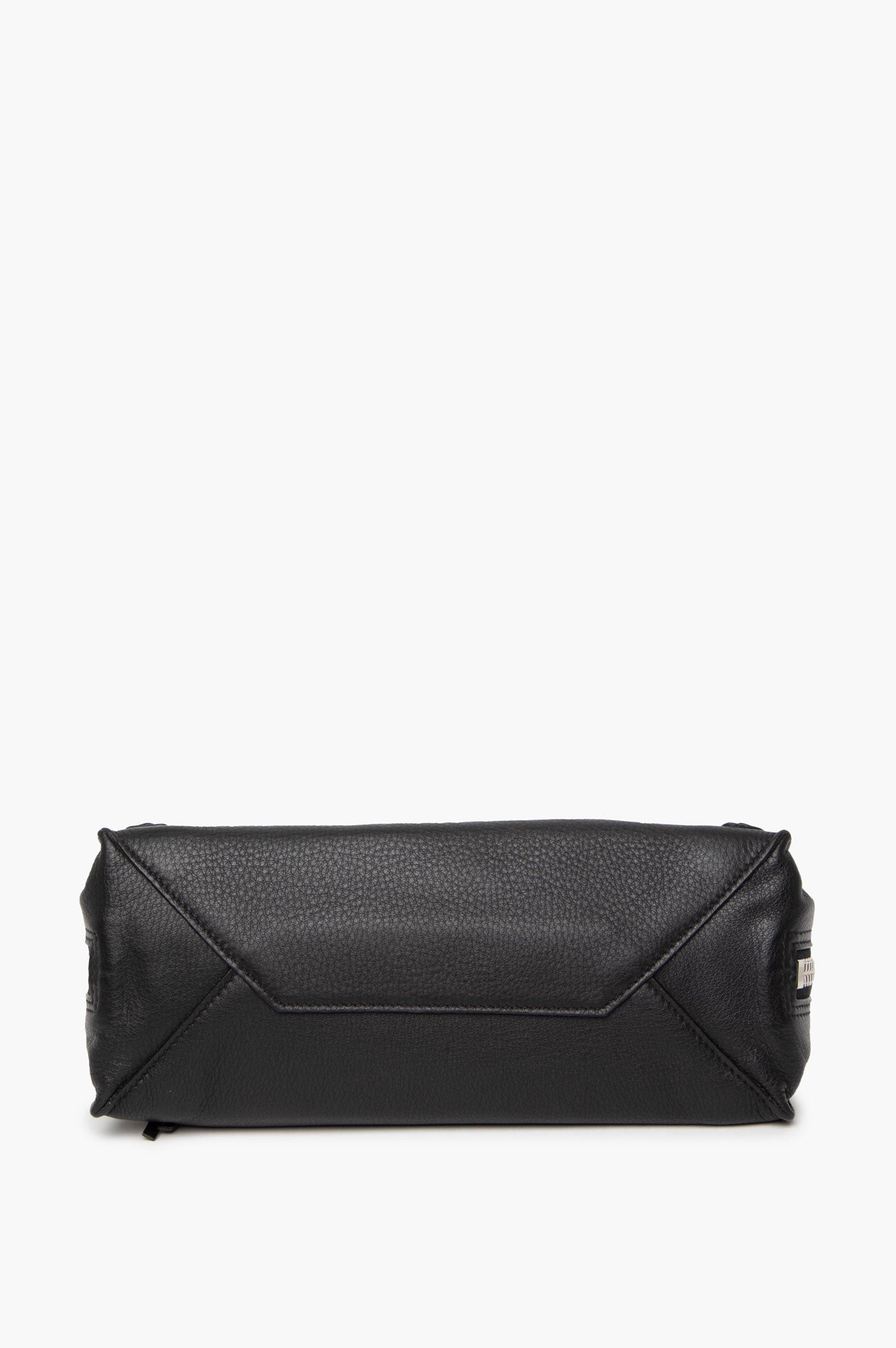 Balenciaga Black Veau Papier A6 Zip Around Tote