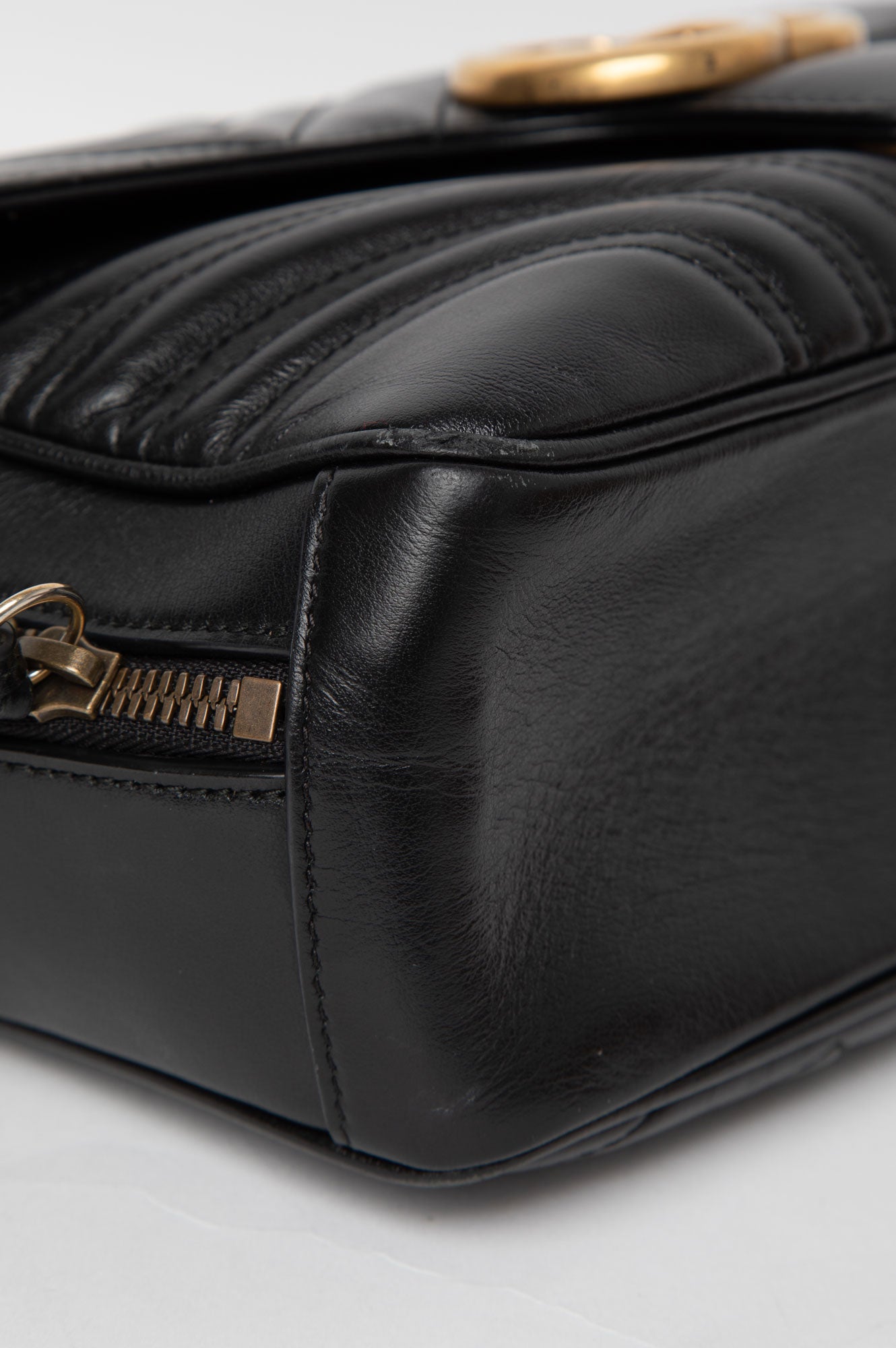 Gucci GG Marmont Sylvie Web Shoulder Bag