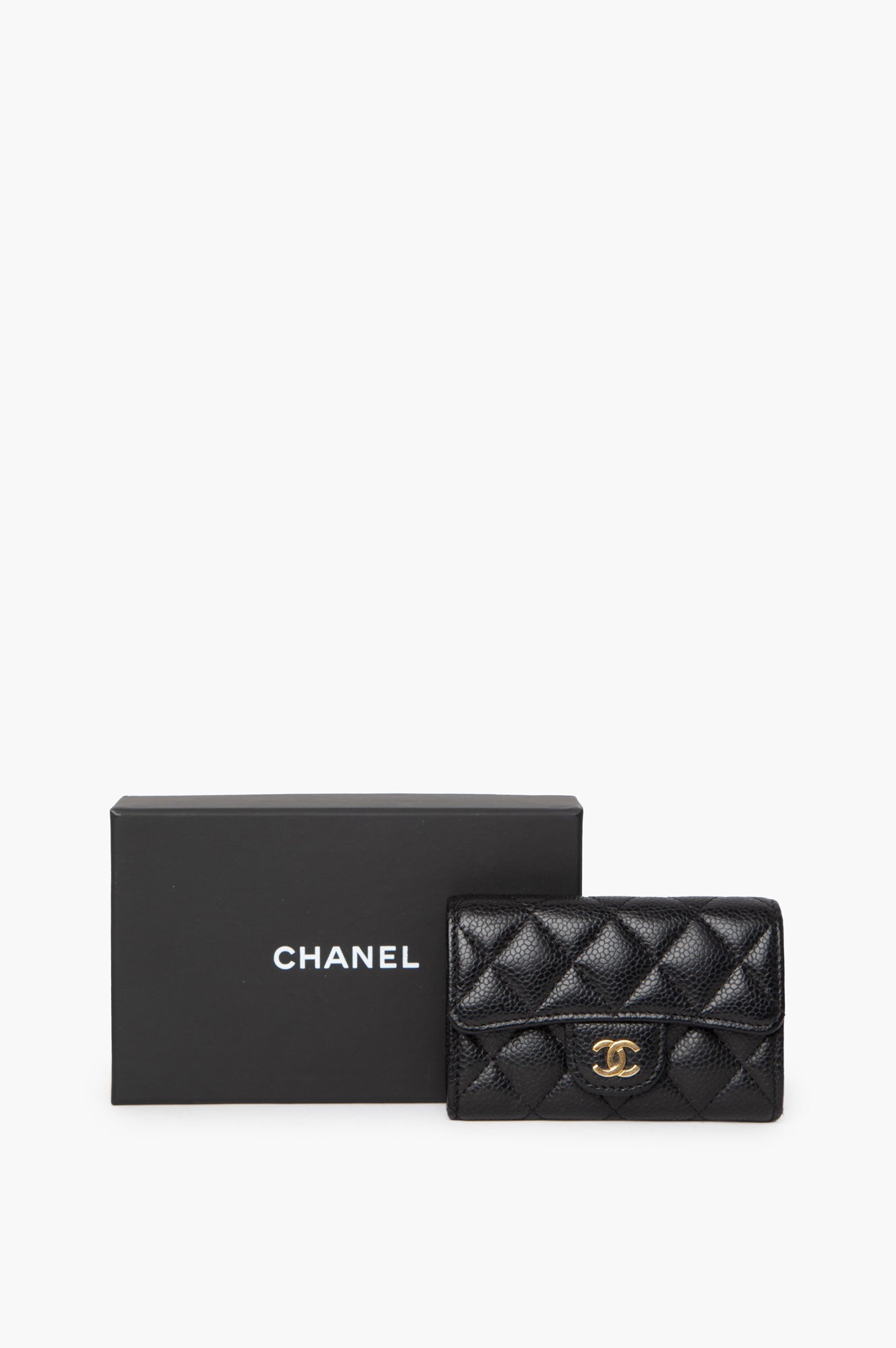 Chanel Black Flap Wallet
