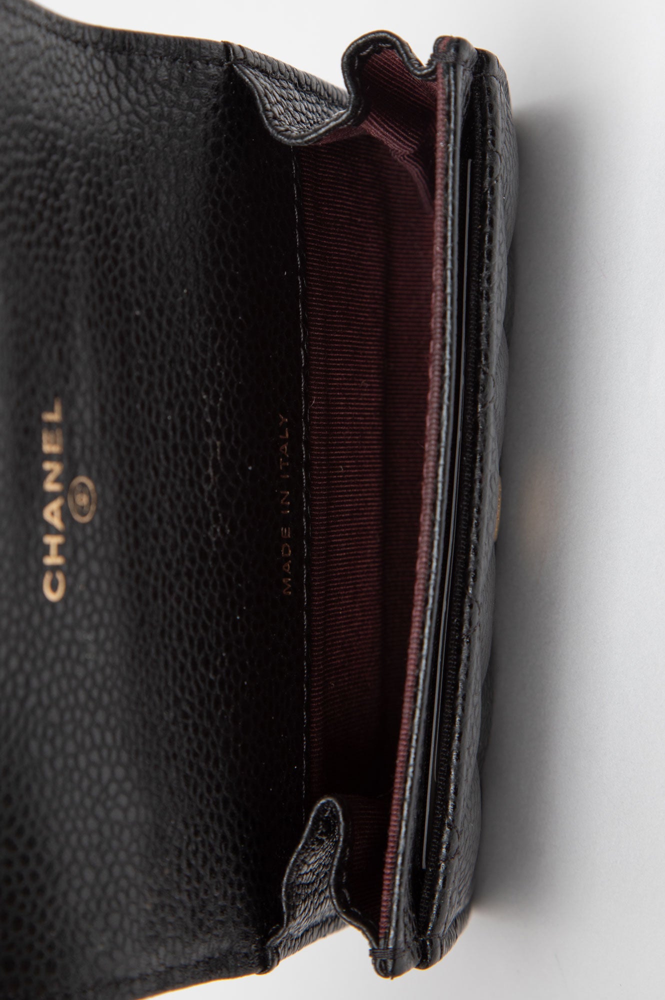 Chanel Black Flap Wallet