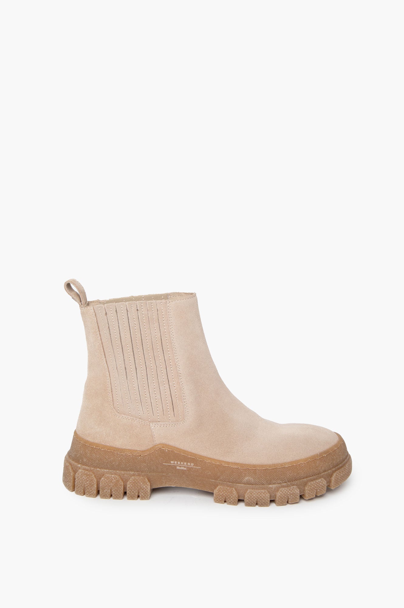 Max Mara Weekend Neutrals Suede Boots Size 38