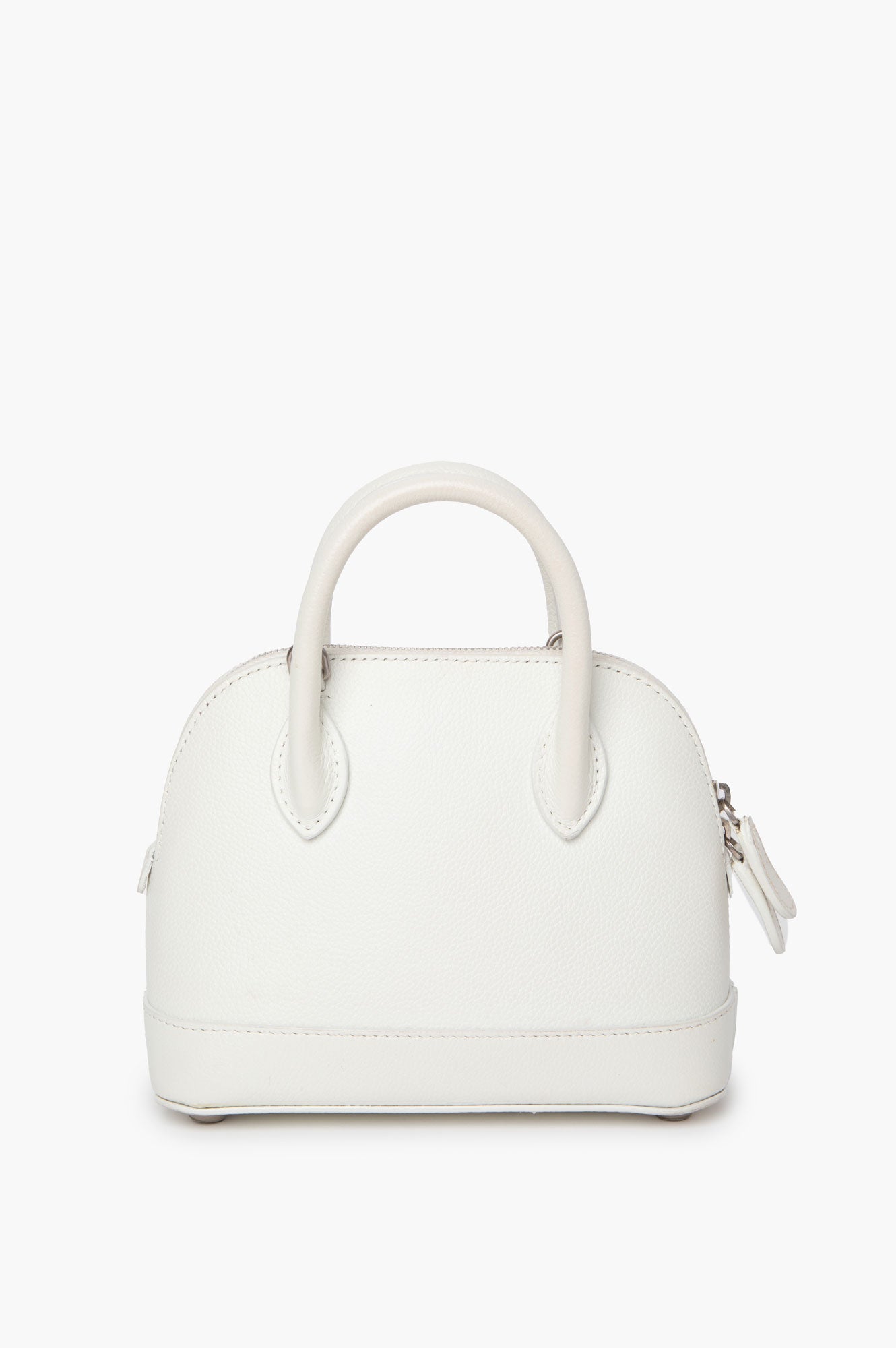 Balenciaga White Ville Top Handle Bag