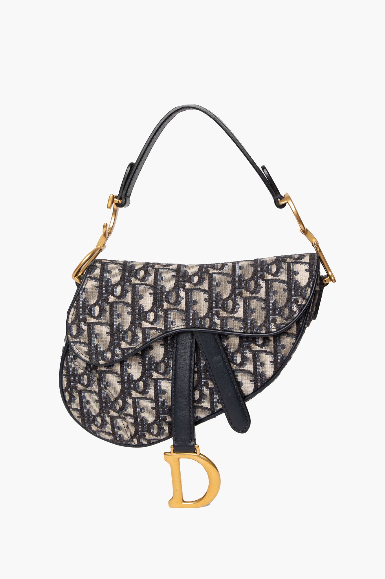 Christian Dior Oblique Mini Saddle Bag