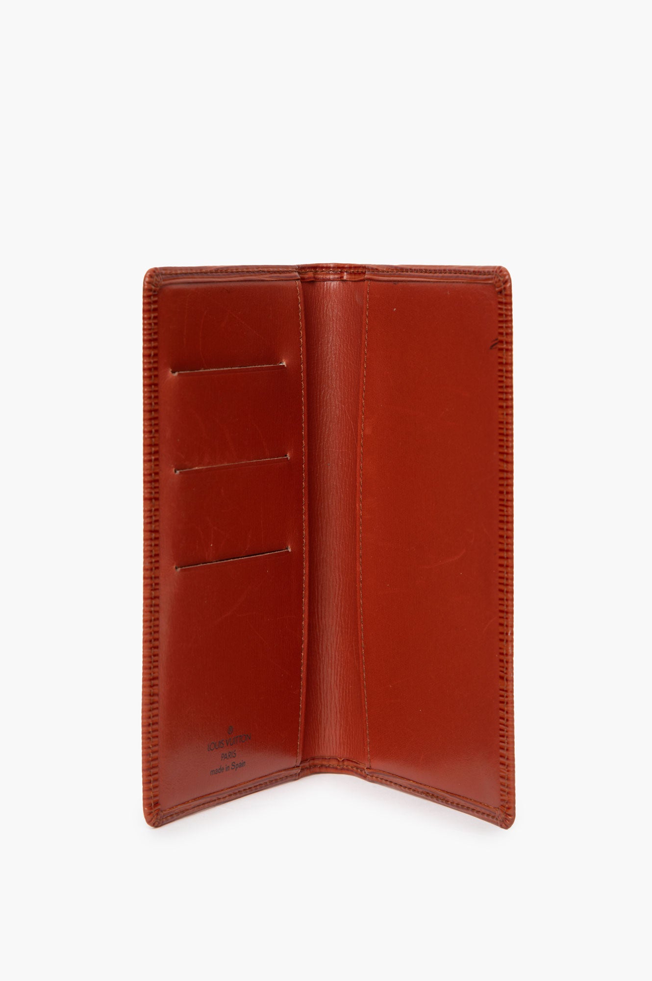Louis Vuitton Brown Epi Bifold Wallet