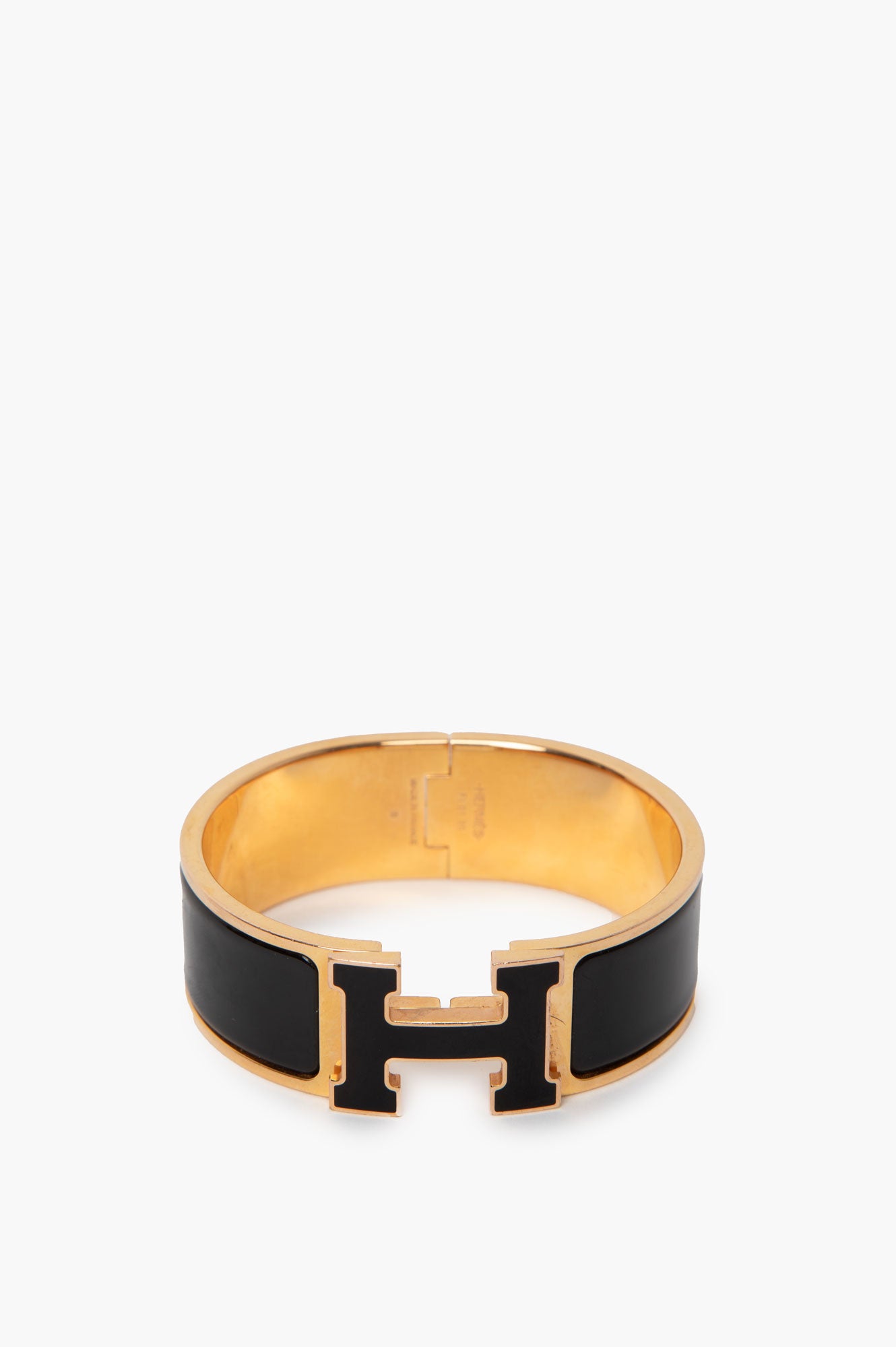 Hermes Clic Clac H Enamel Bangle Size GM