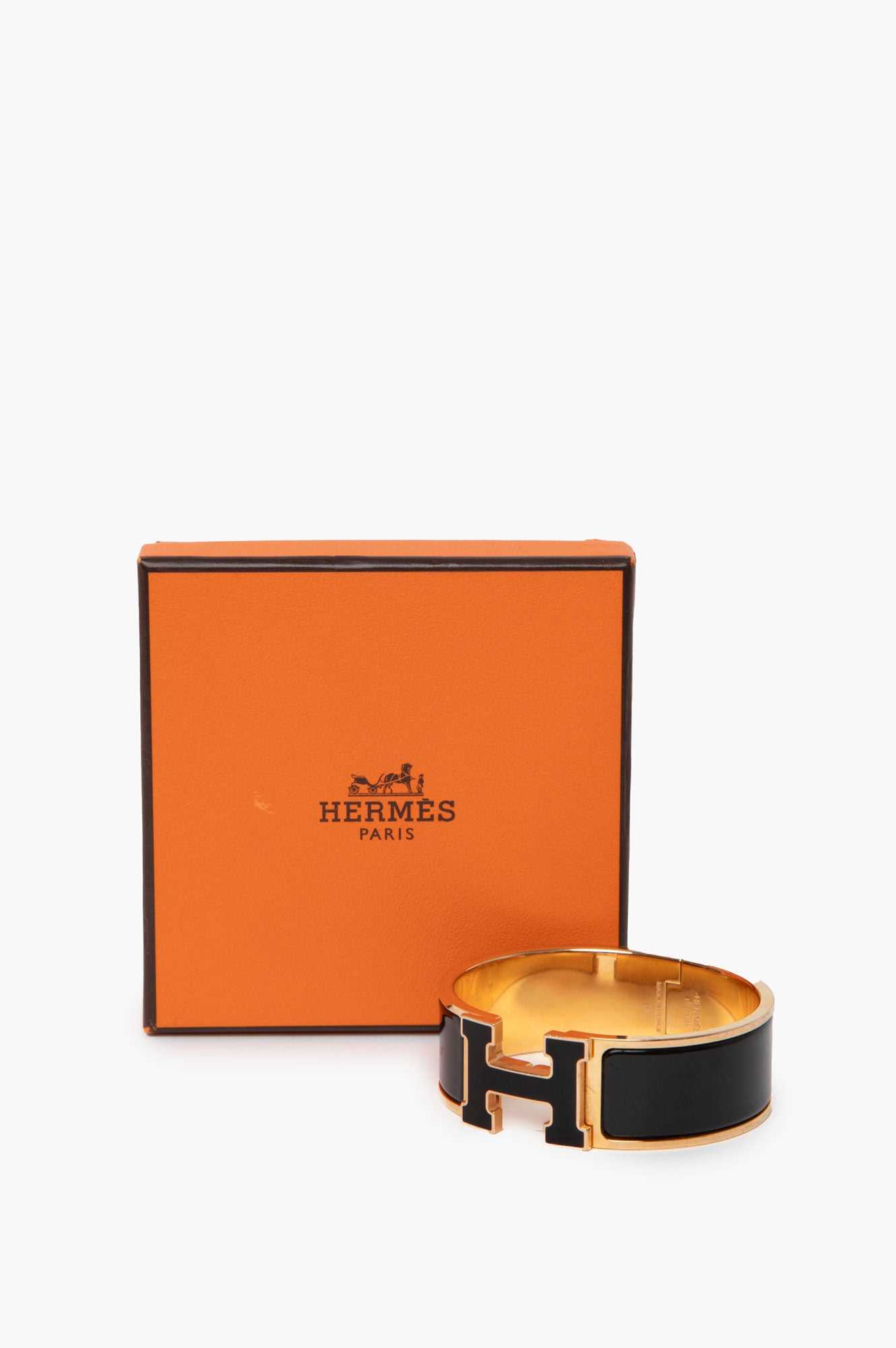 Hermes Clic Clac H Enamel Bangle Size GM
